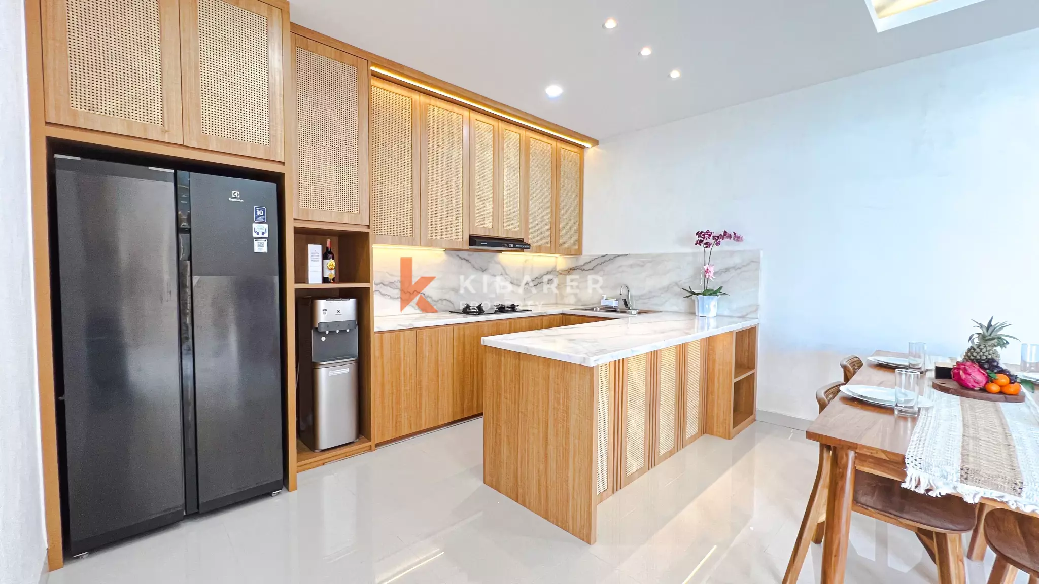 Charming Three Bedroom Villa Mediterranean style with Pool Near Kedungu