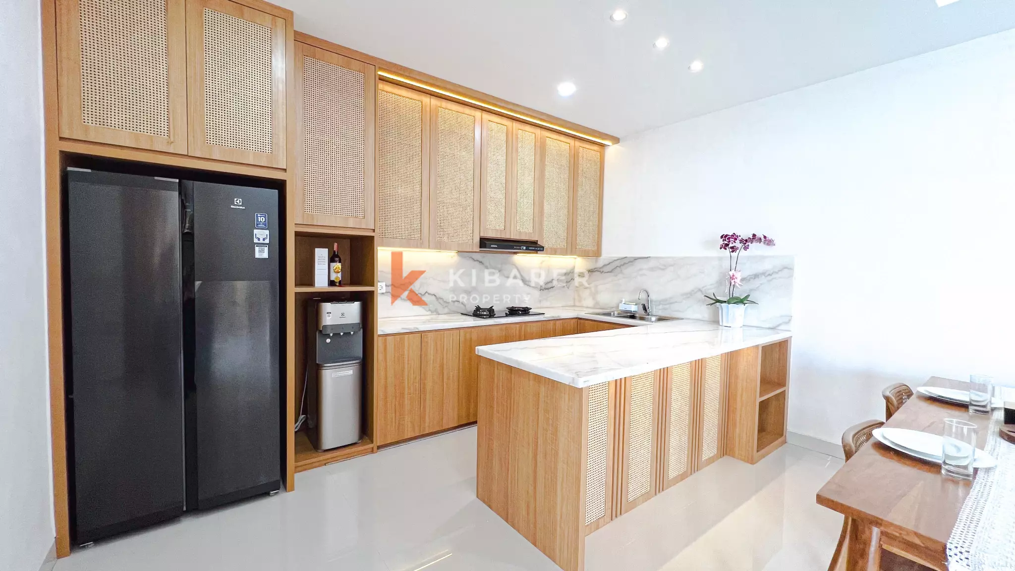 Charming Three Bedroom Villa Mediterranean style with Pool Near Kedungu