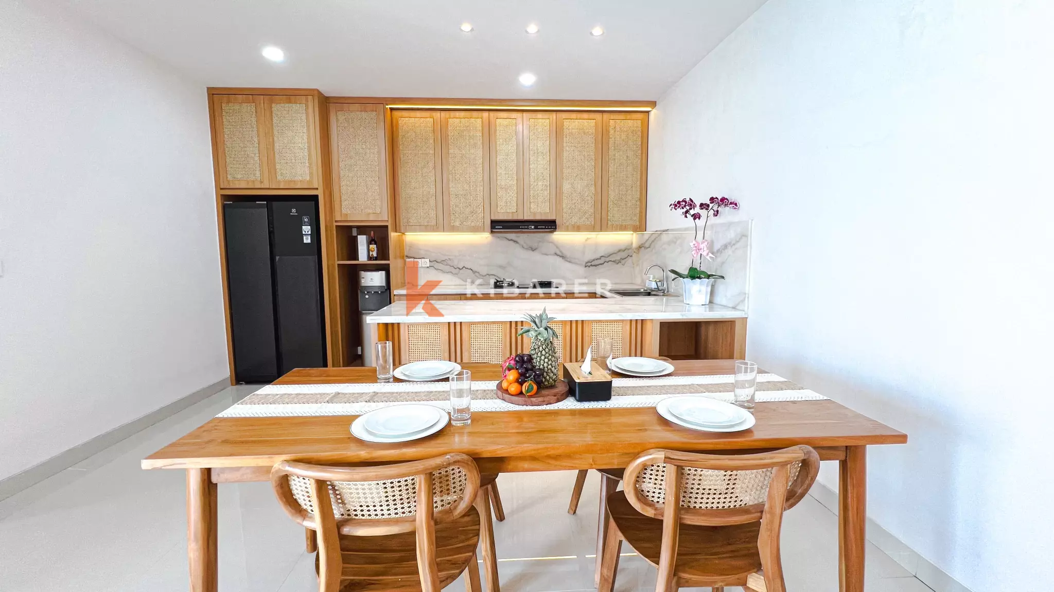 Charming Three Bedroom Villa Mediterranean style with Pool Near Kedungu