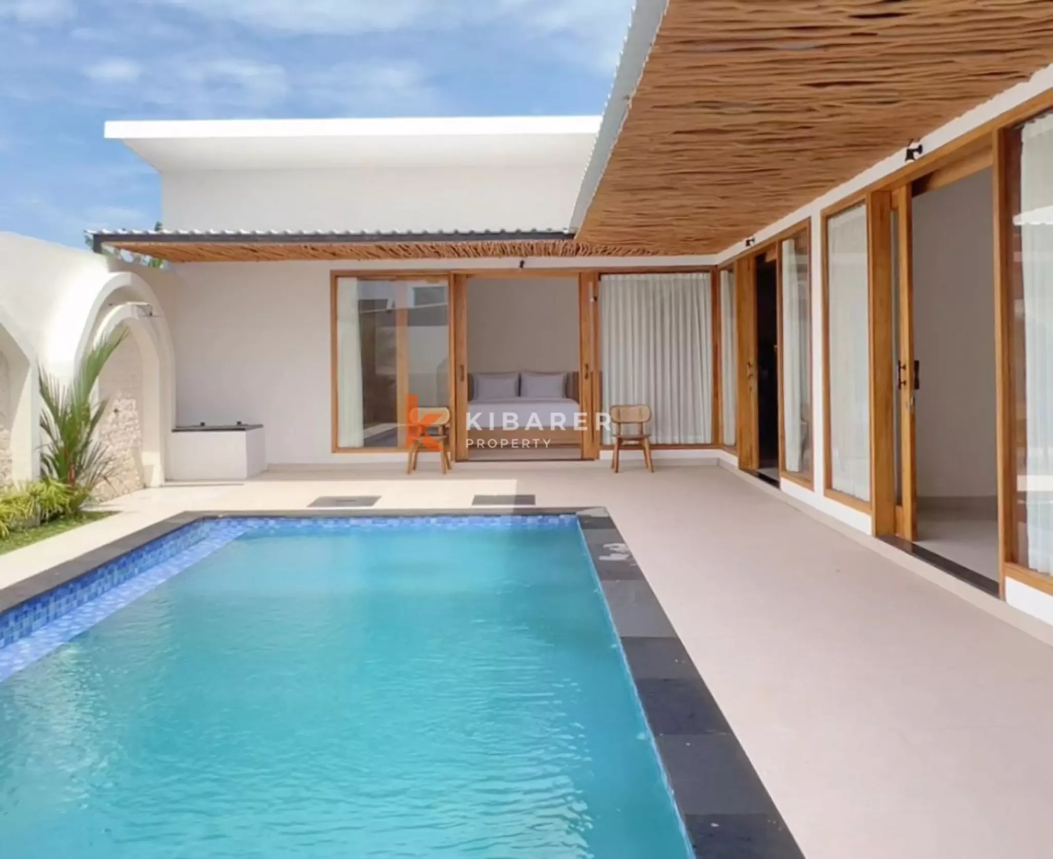 Charming Three Bedroom Villa Mediterranean style with Pool Near Kedungu