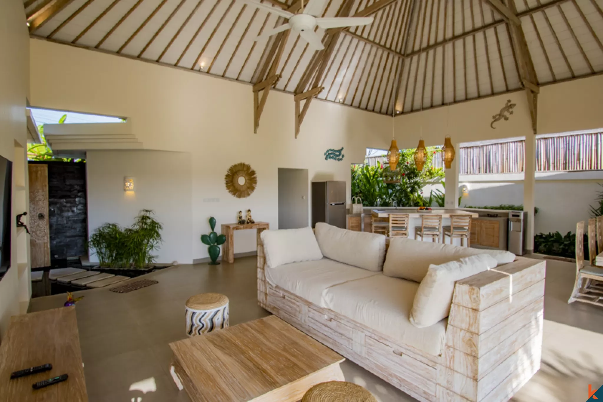 Superbe villa avec vue sur la rizière près de Canggu