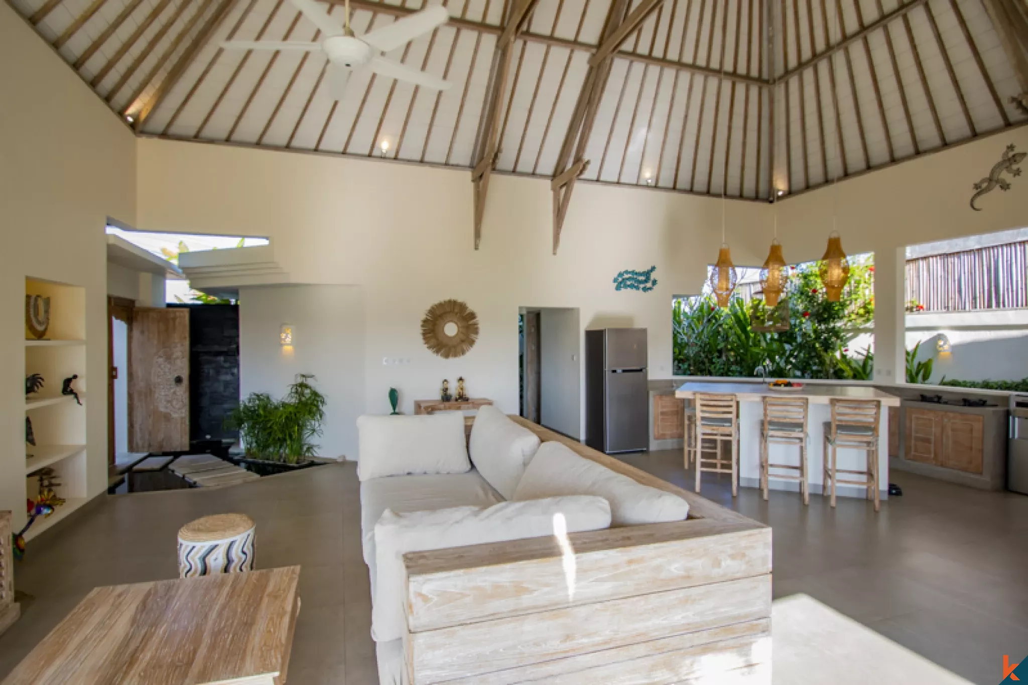 Superbe villa avec vue sur la rizière près de Canggu