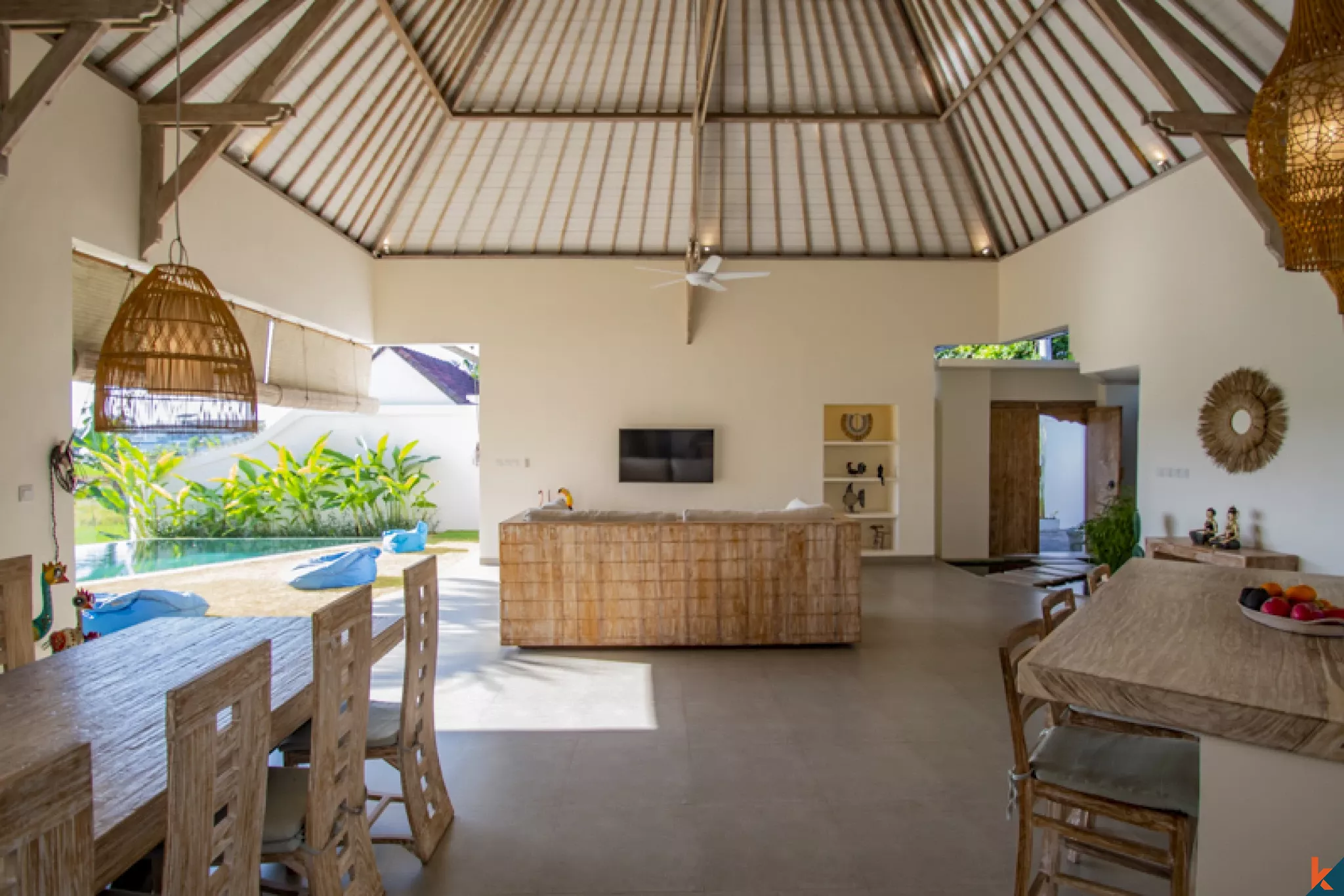 Superbe villa avec vue sur la rizière près de Canggu