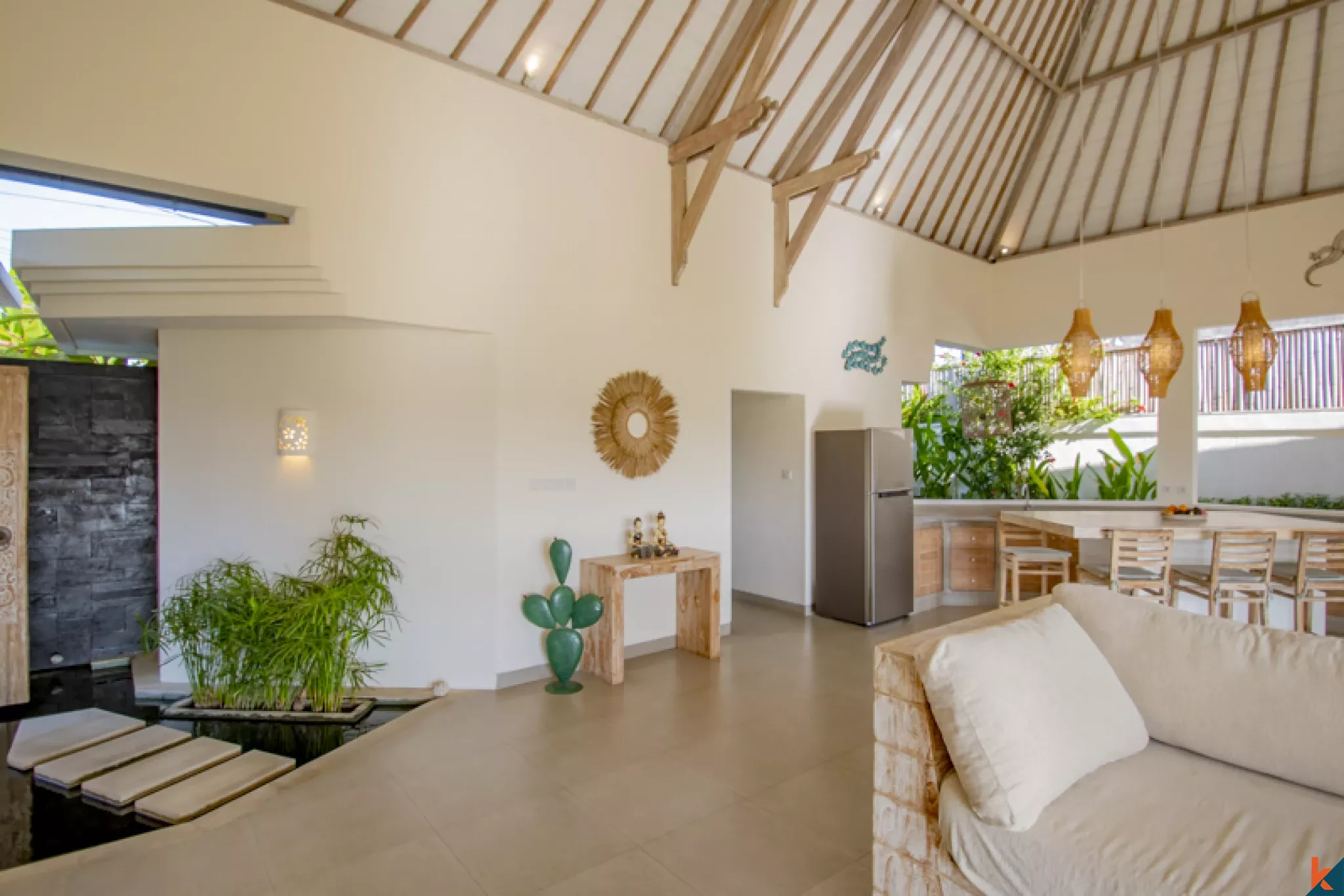 Superbe villa avec vue sur la rizière près de Canggu