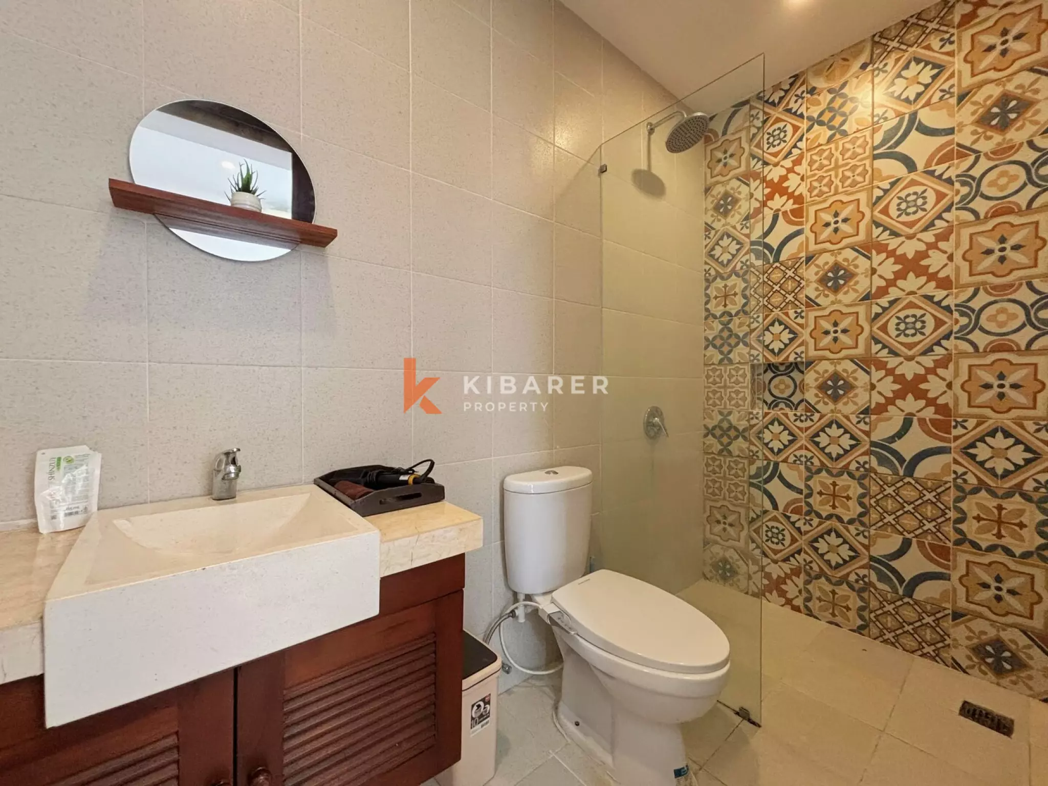 Villa sécurisée et confortable de 2 chambres à Pandawa