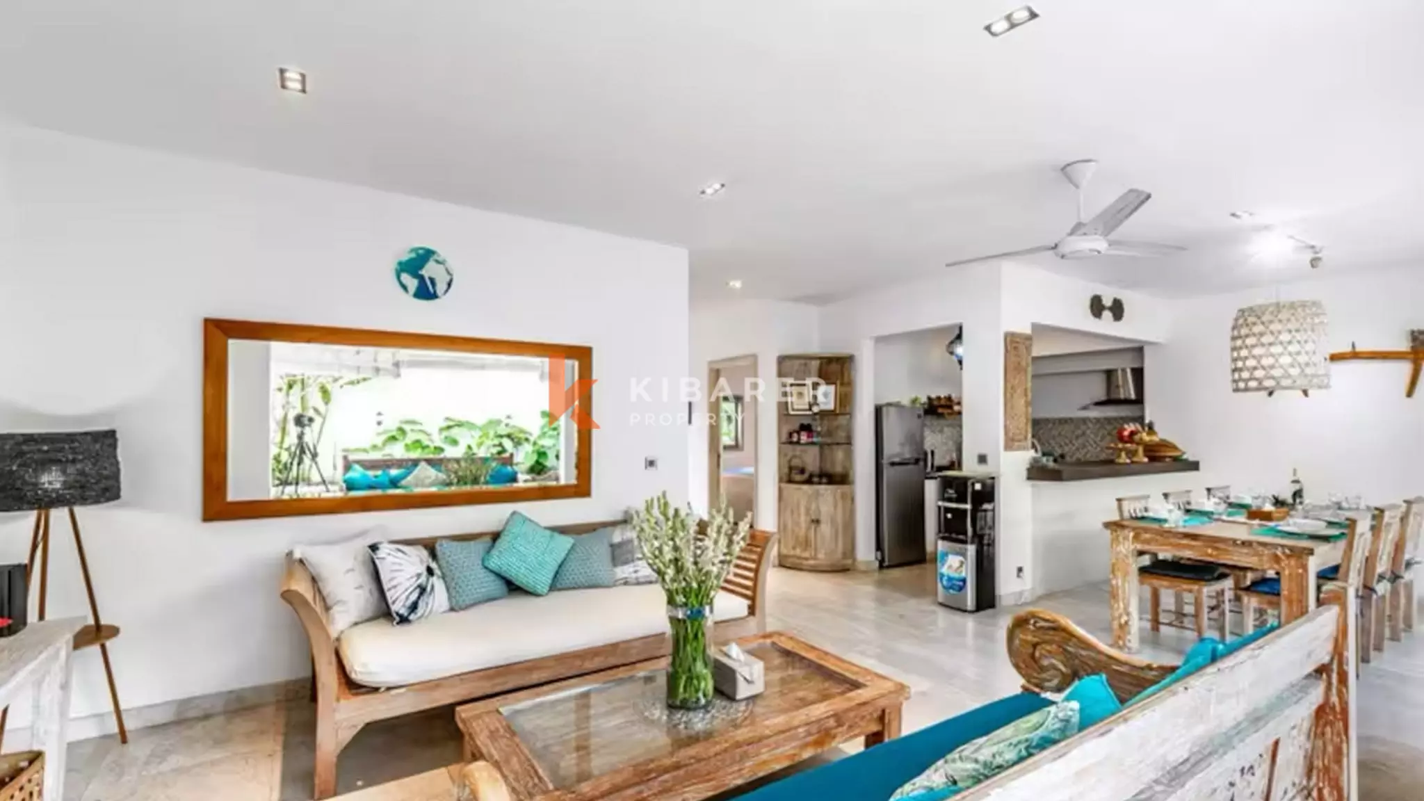 Modern Tropical Theme Four-Bedrooms Villa in Kerobokan (AVAILABLE JULY 2026)