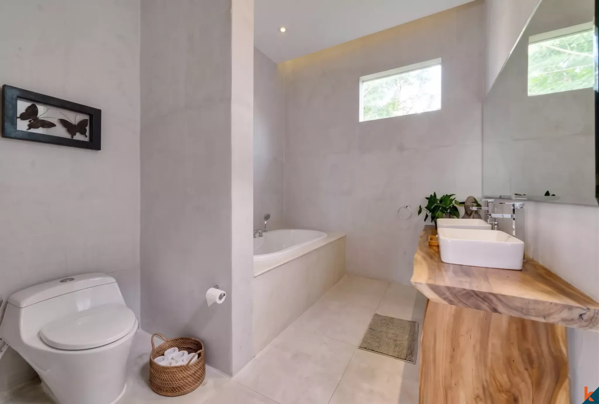 Magnifique villa de quatre chambres en pleine propriété avec vue sur l'océan à vendre à Ungasan