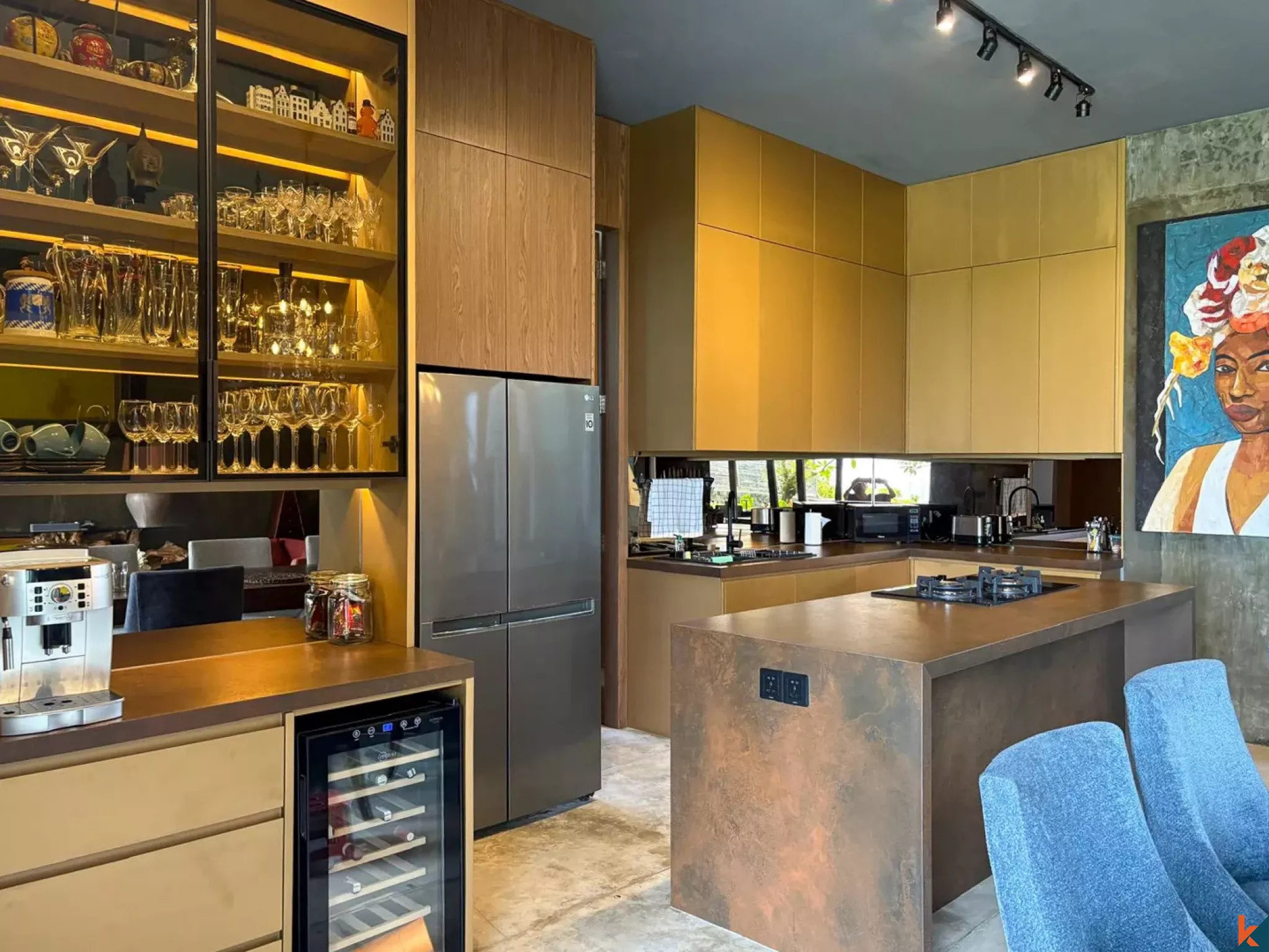 Magnifique villa de quatre chambres en pleine propriété avec vue sur l'océan à vendre à Ungasan