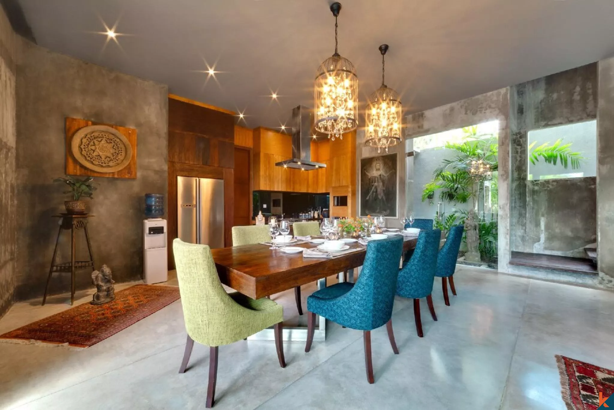 Magnifique villa de quatre chambres en pleine propriété avec vue sur l'océan à vendre à Ungasan