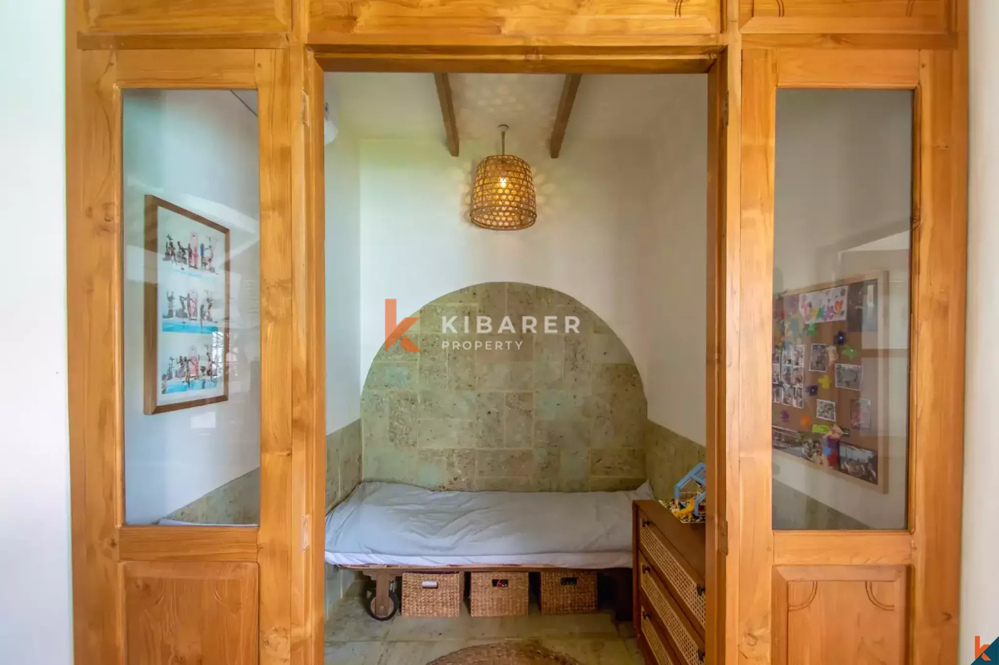 Mesmerizing Tropical Two Bedroom Leasehold Villa in Central Umalas
