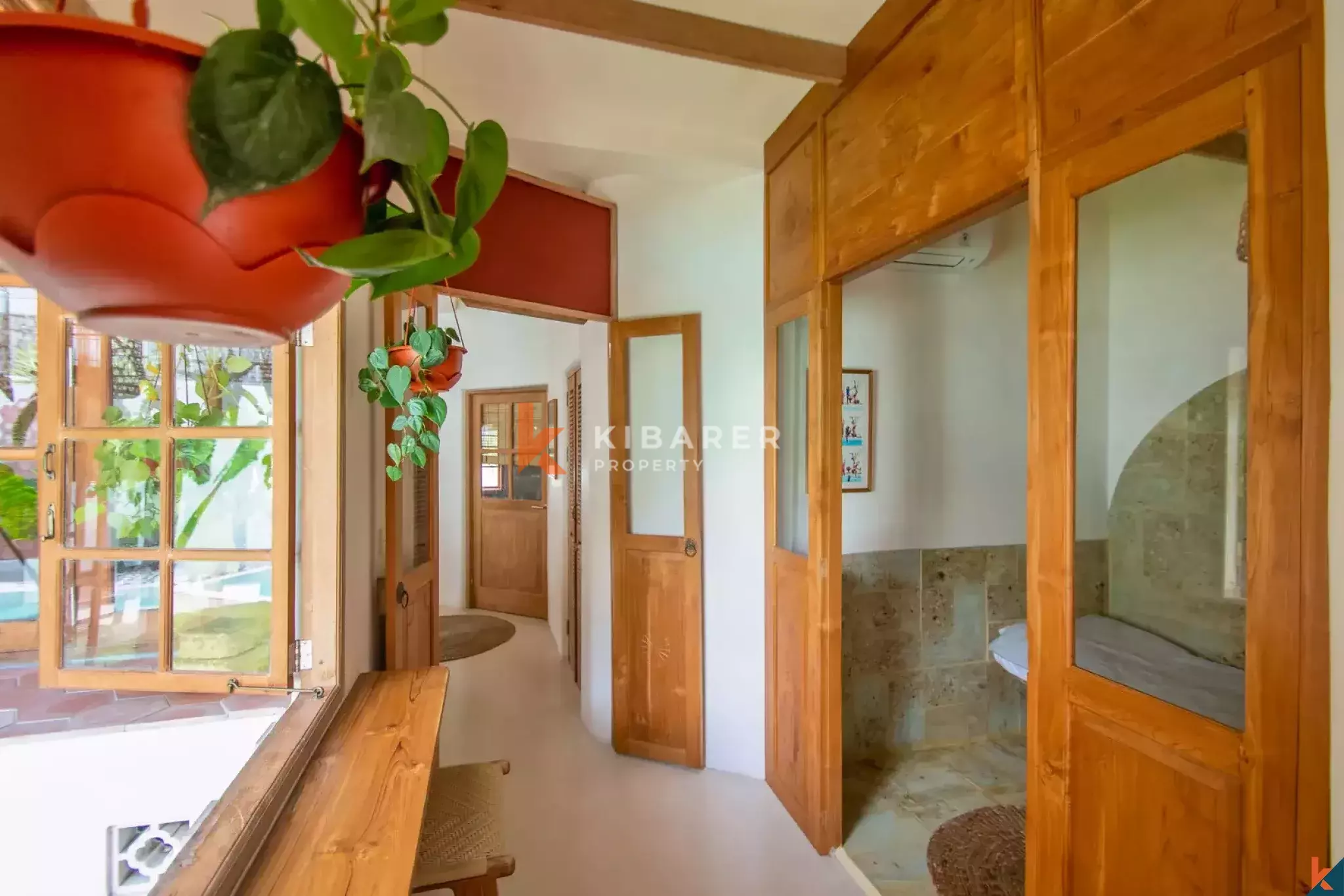 Mesmerizing Tropical Two Bedroom Leasehold Villa in Central Umalas
