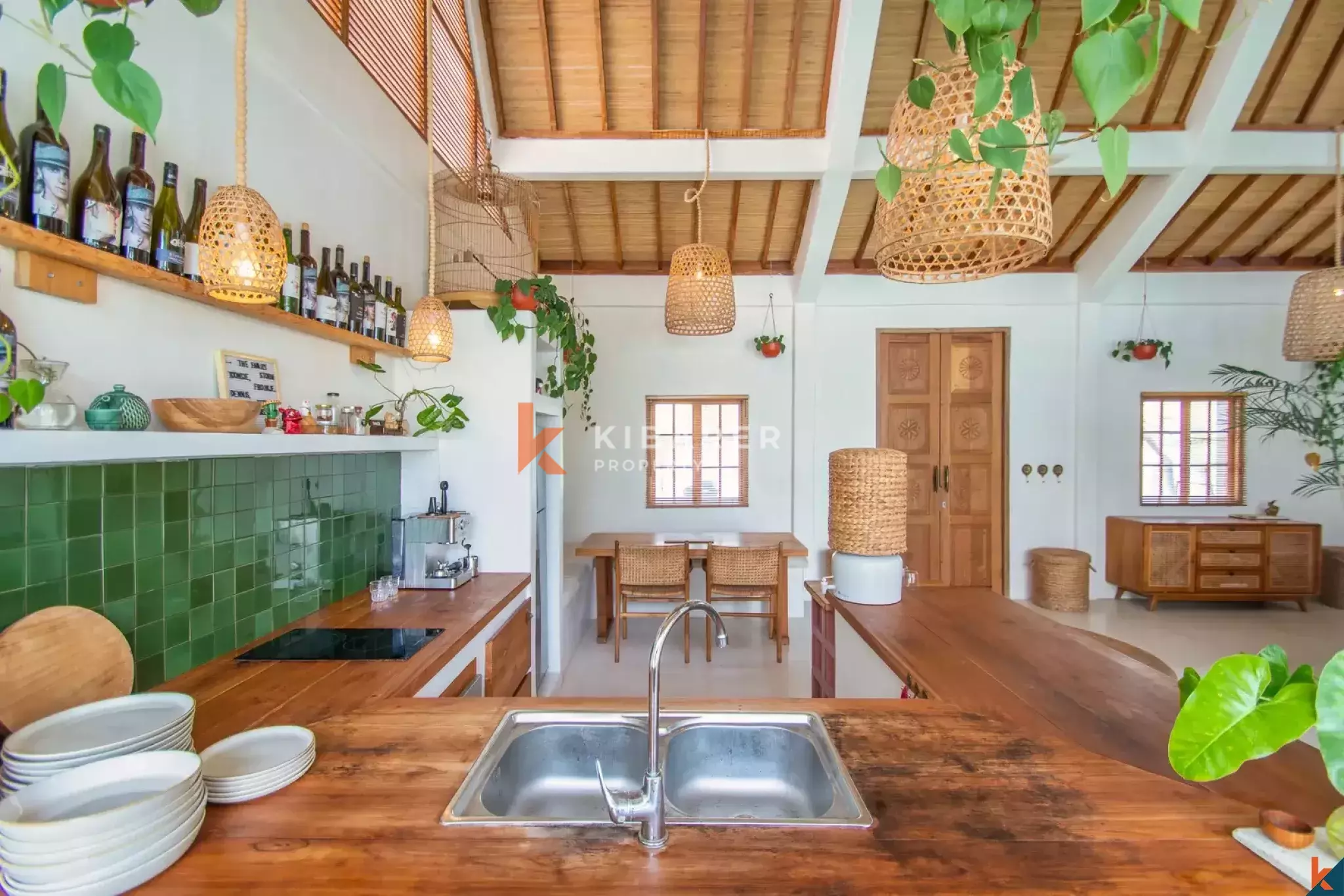Mesmerizing Tropical Two Bedroom Leasehold Villa in Central Umalas