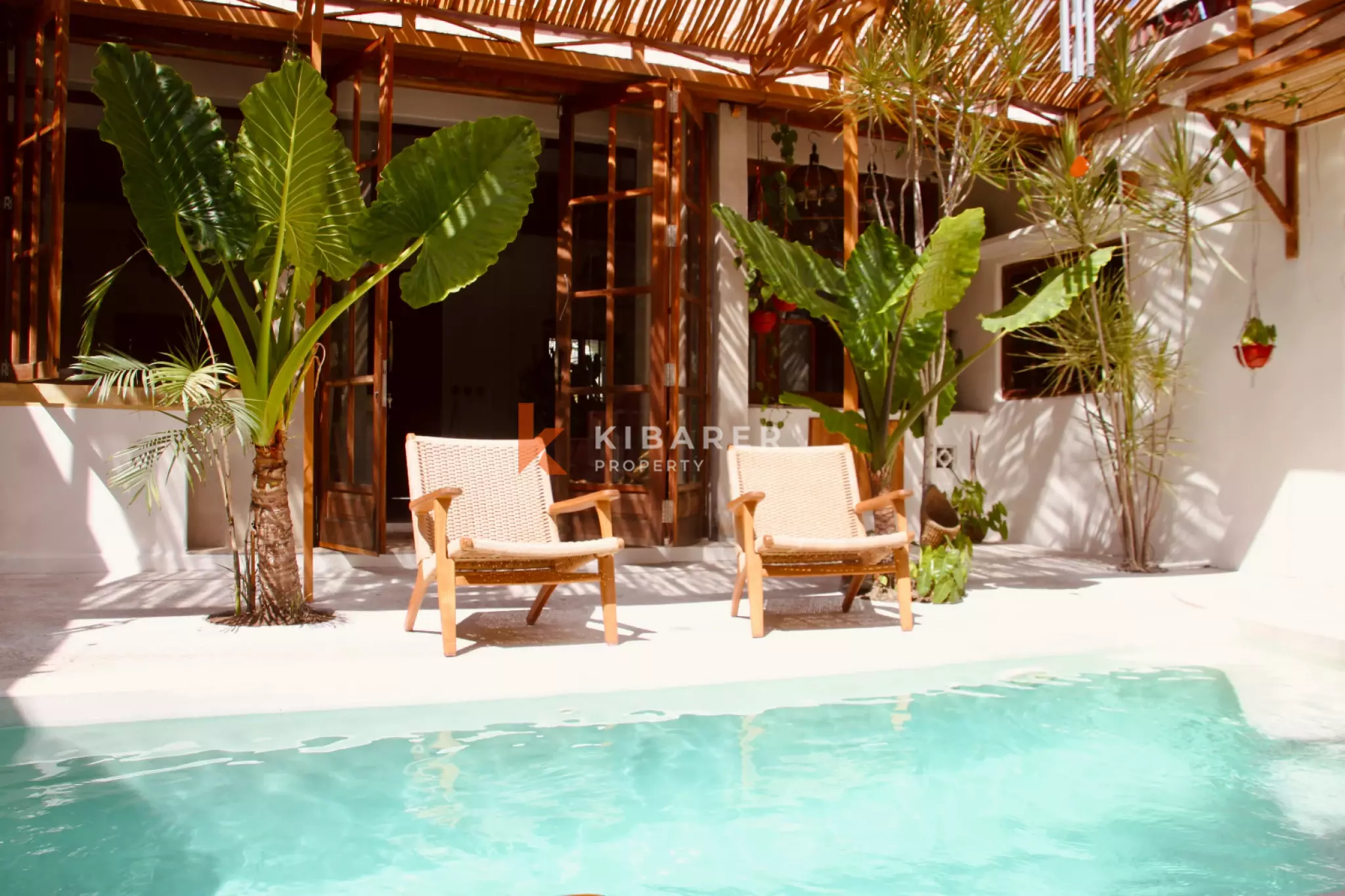 Mesmerizing Tropical Two Bedroom Leasehold Villa in Central Umalas