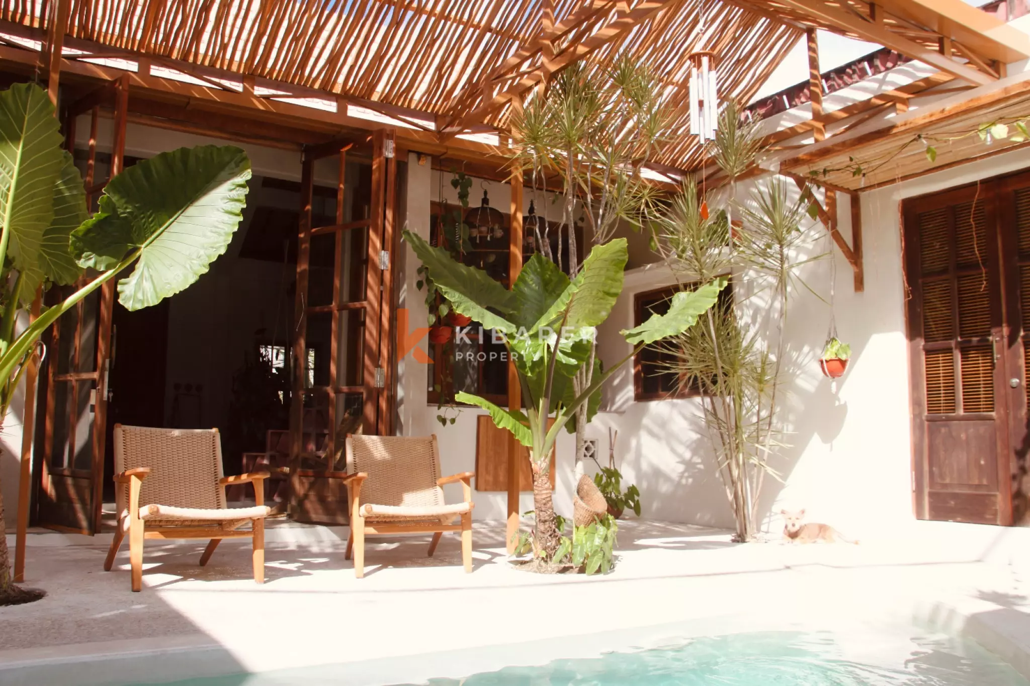 Mesmerizing Tropical Two Bedroom Leasehold Villa in Central Umalas