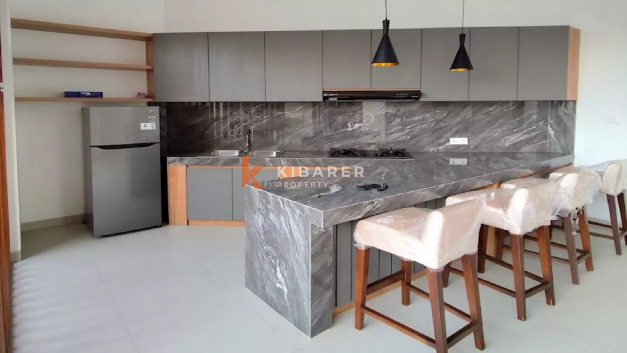 Rooftop Three-Bedrooms Open Living Villa in Cemagi