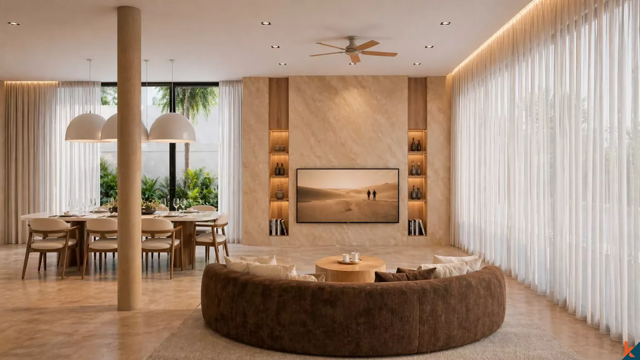 Upcoming high end ocean view leasehold villa in Seseh (delivered in Summer 2026)