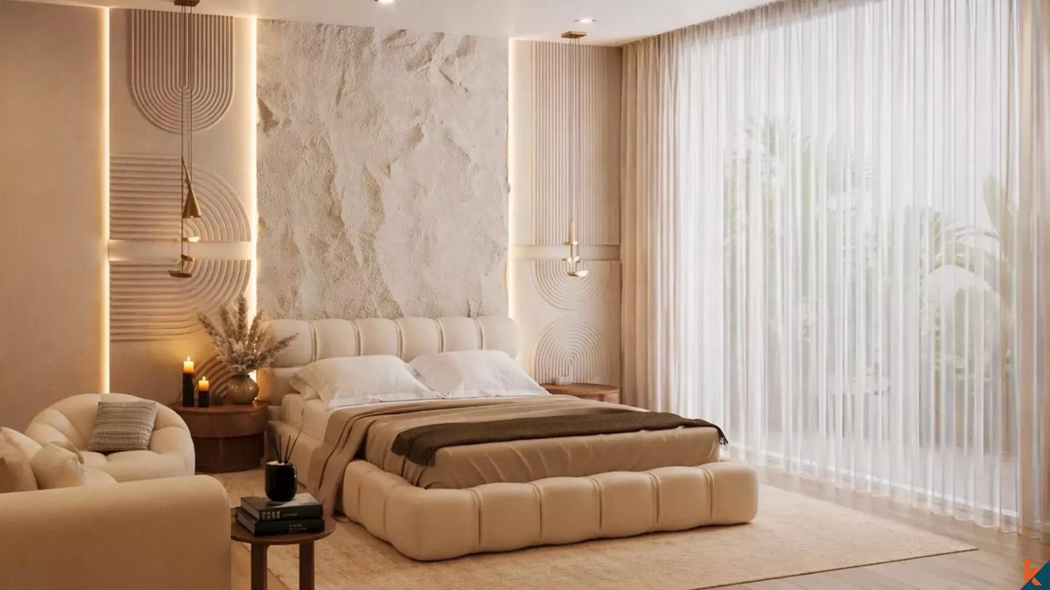 Upcoming high end ocean view leasehold villa in Seseh (delivered in Summer 2026)
