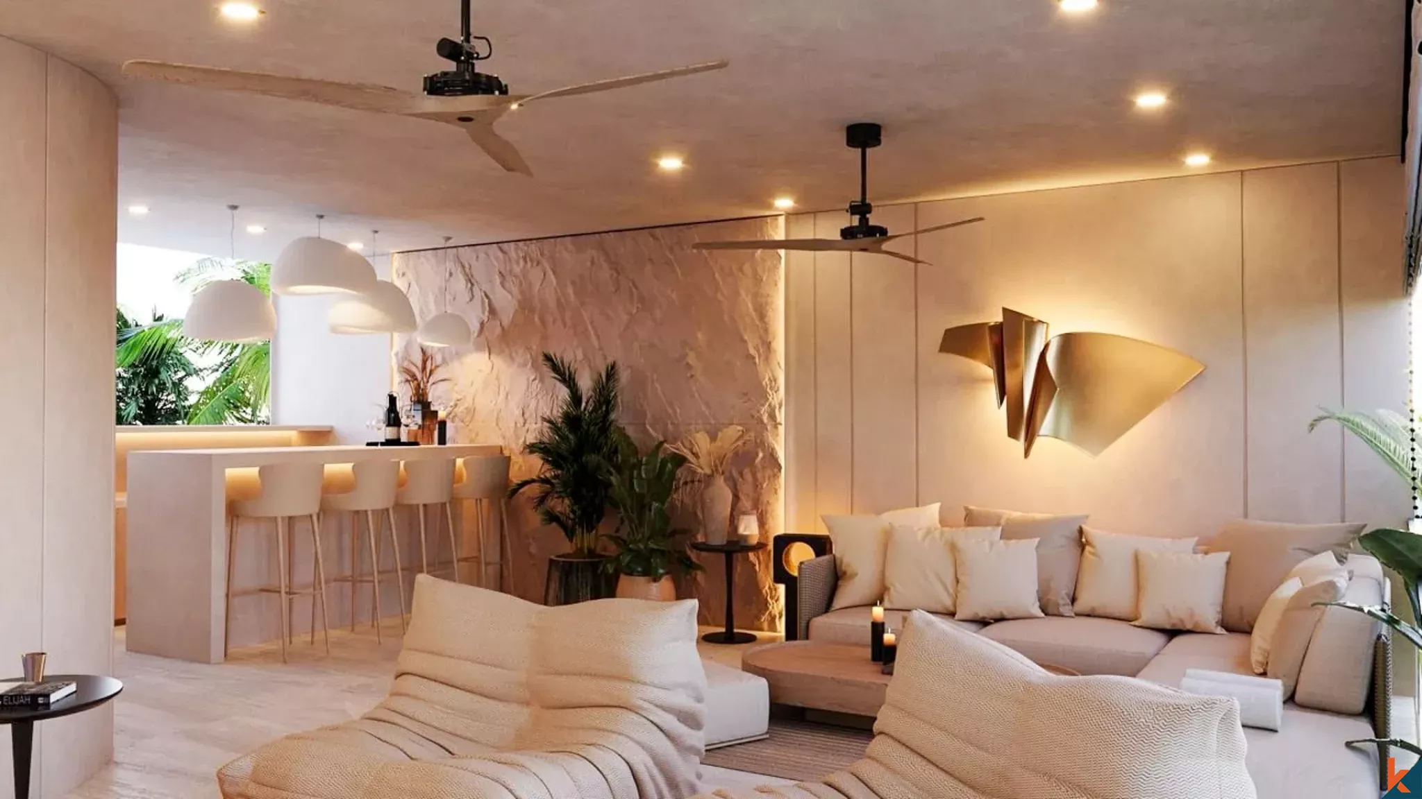 Upcoming high end ocean view leasehold villa in Seseh (delivered in Summer 2026)