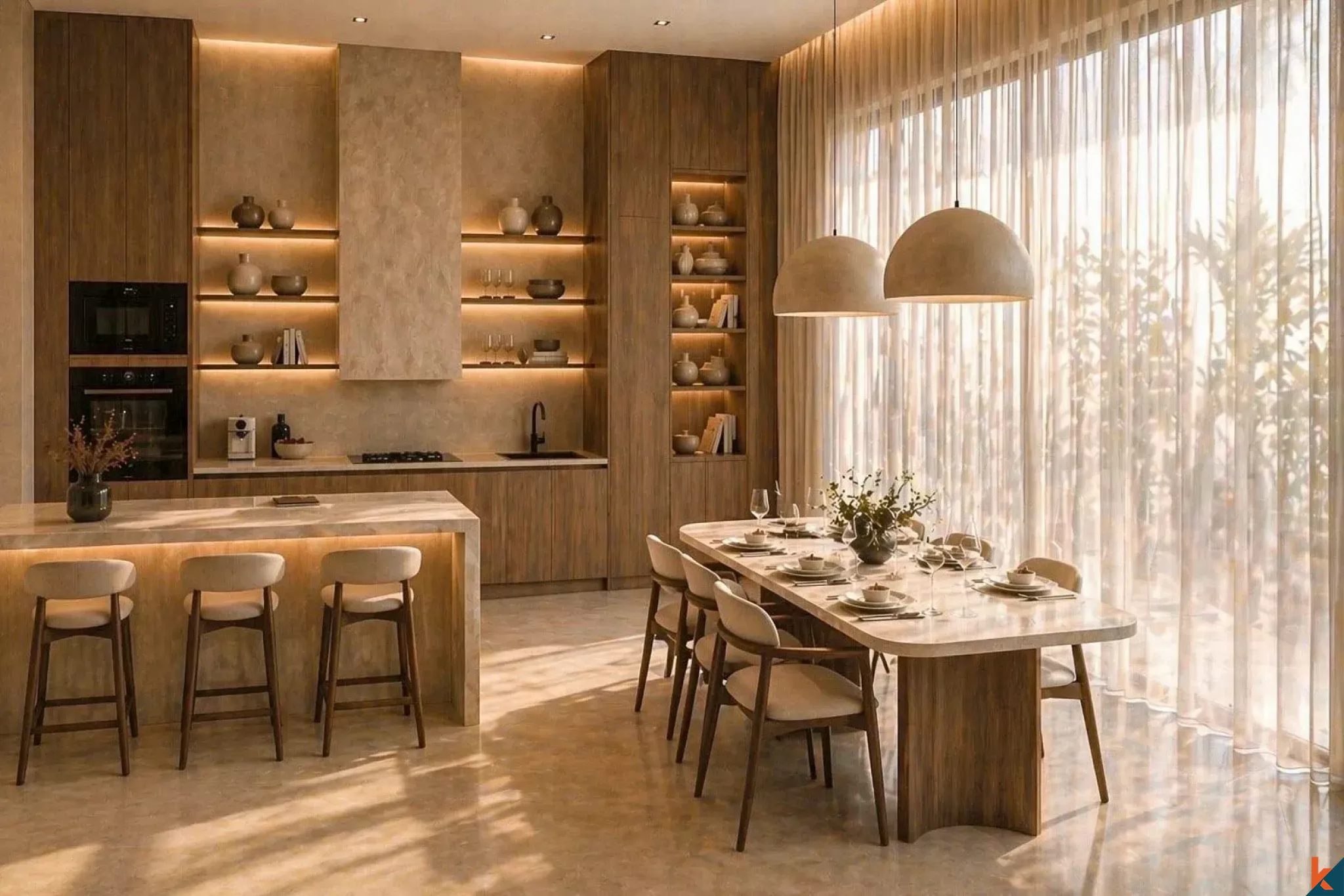 Upcoming high end ocean view leasehold villa in Seseh (delivered in Summer 2026)