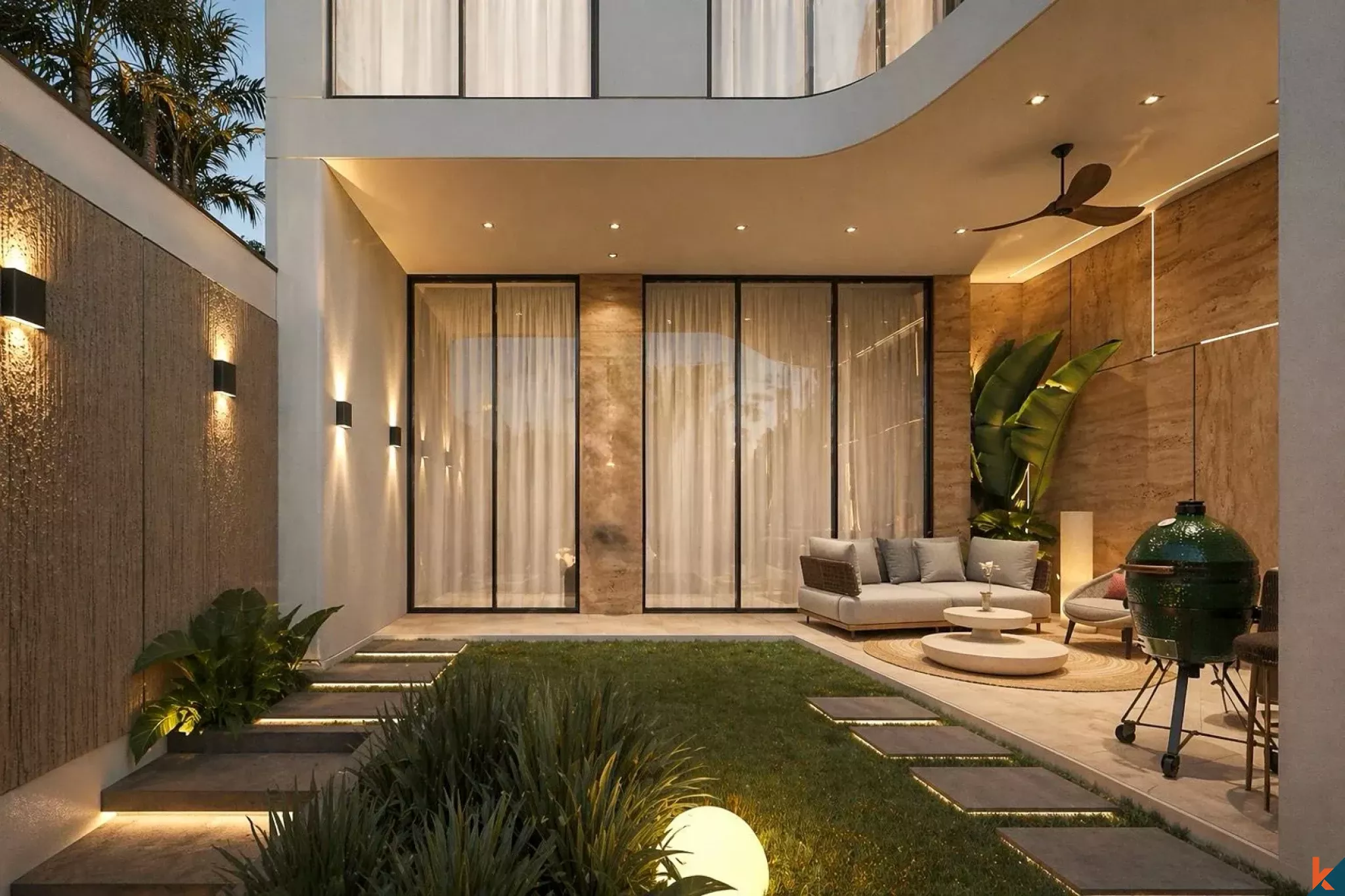 Upcoming high end ocean view leasehold villa in Seseh (delivered in Summer 2026)