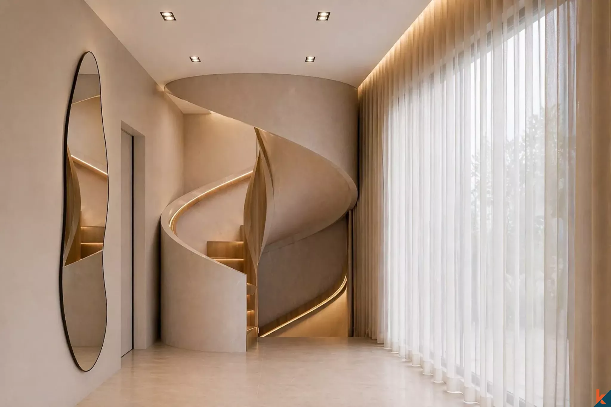 Upcoming high end ocean view leasehold villa in Seseh (delivered in Summer 2026)