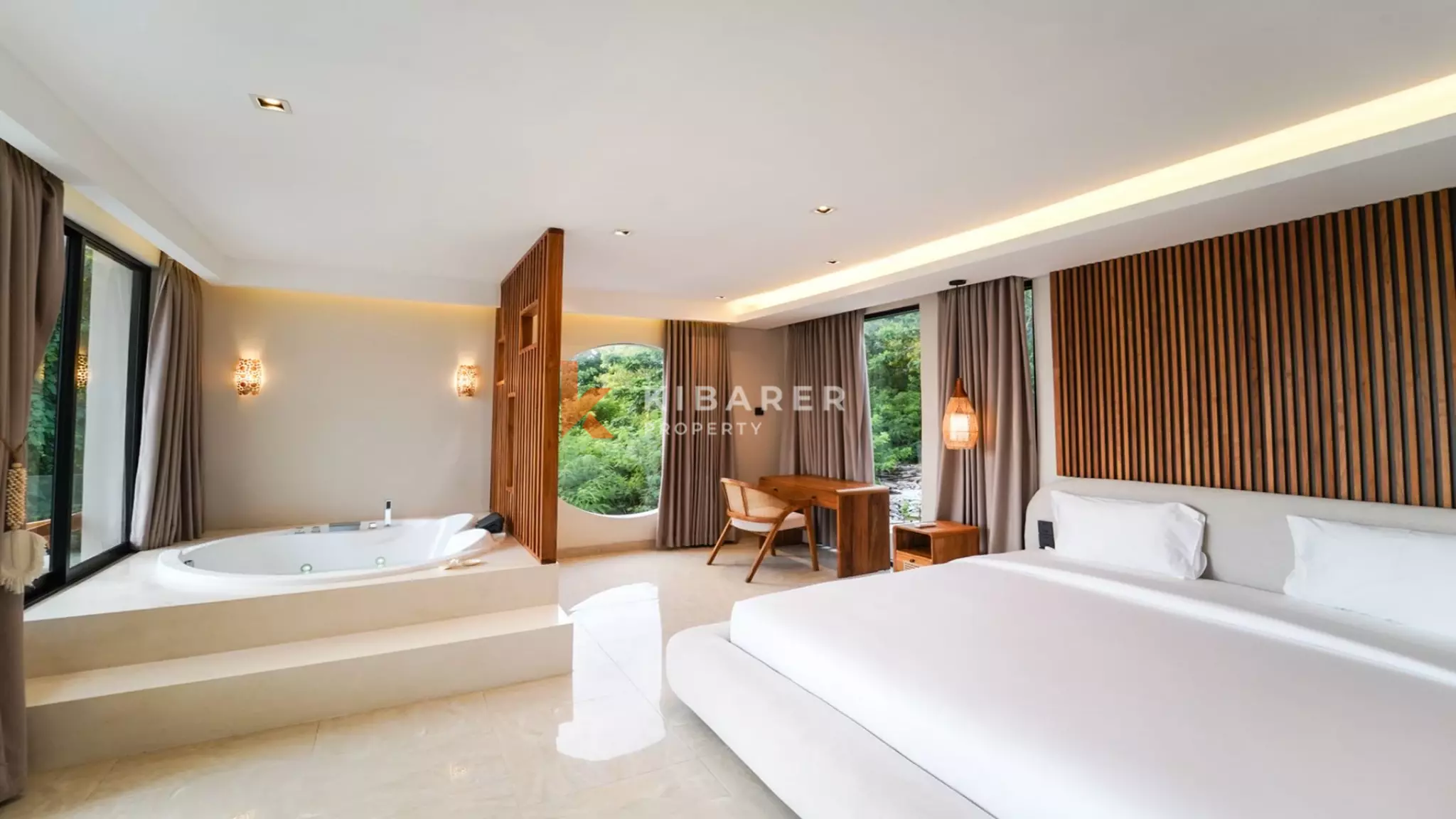 Villa Dua Kamar Tidur Bergaya di Lokasi Utama Uluwatu