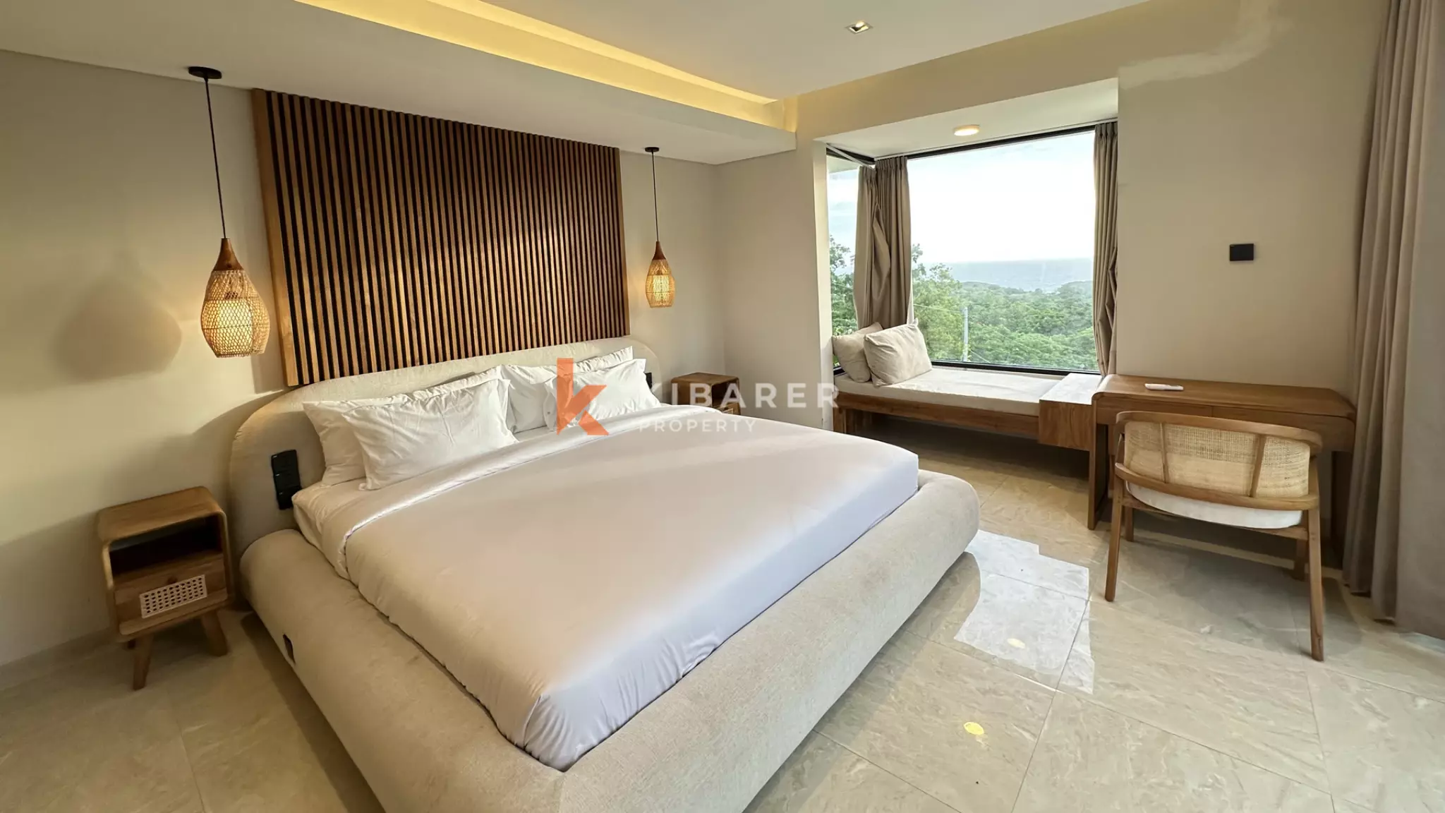 Villa Dua Kamar Tidur Bergaya di Lokasi Utama Uluwatu
