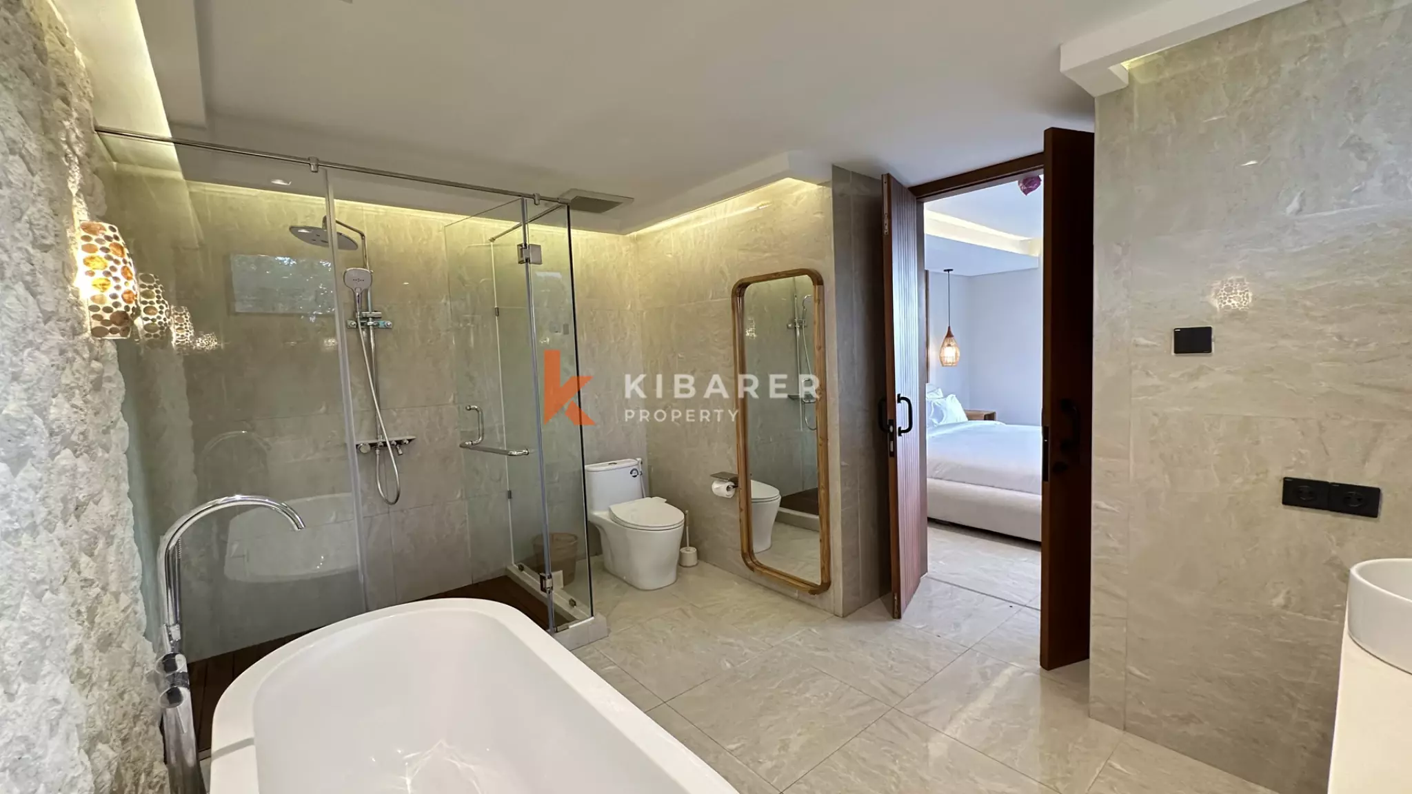 Villa Dua Kamar Tidur Bergaya di Lokasi Utama Uluwatu