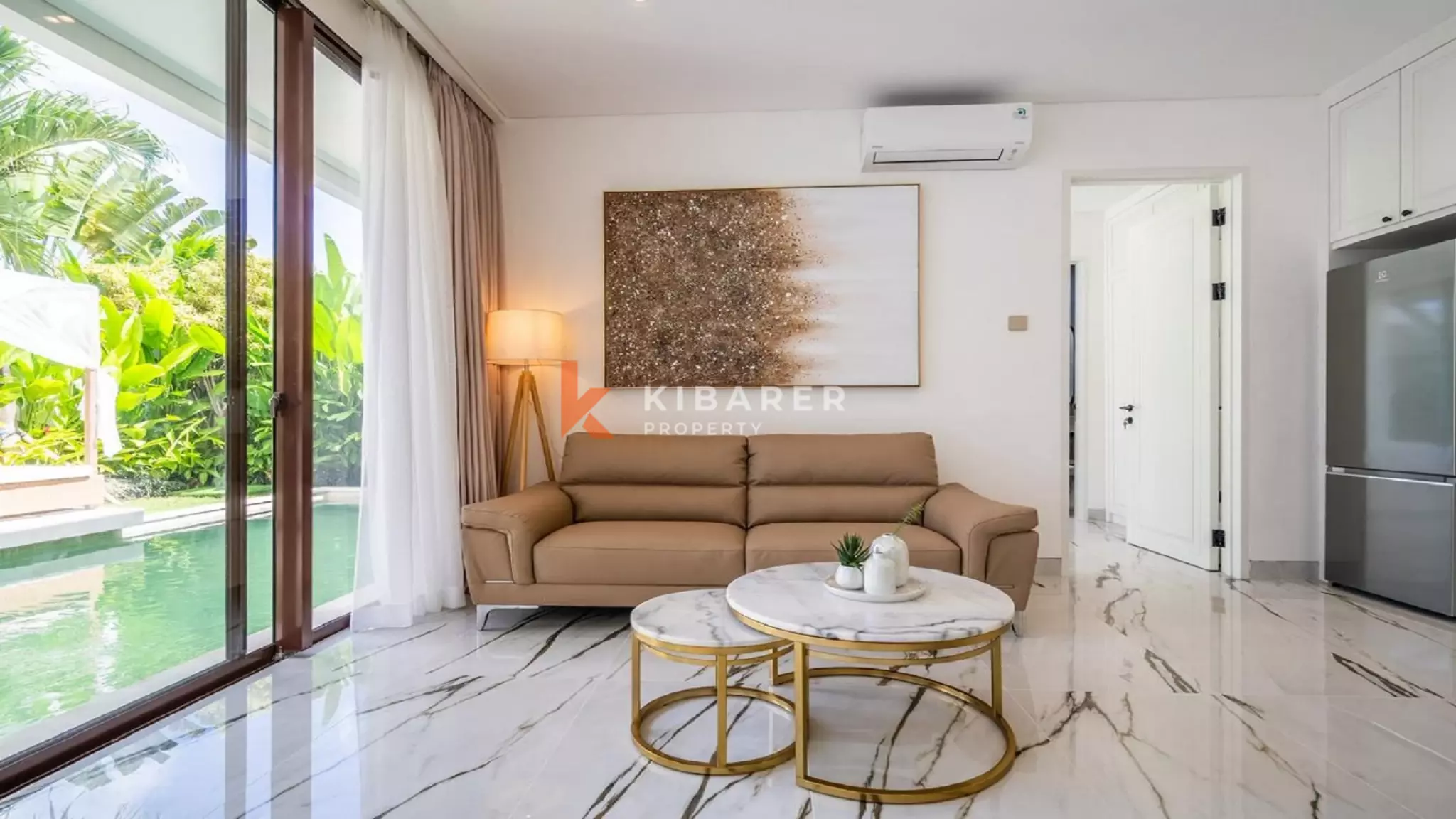 Vila Mewah Dua Kamar Tidur dengan Sentuhan Premium di Lokasi Strategis Kerobokan