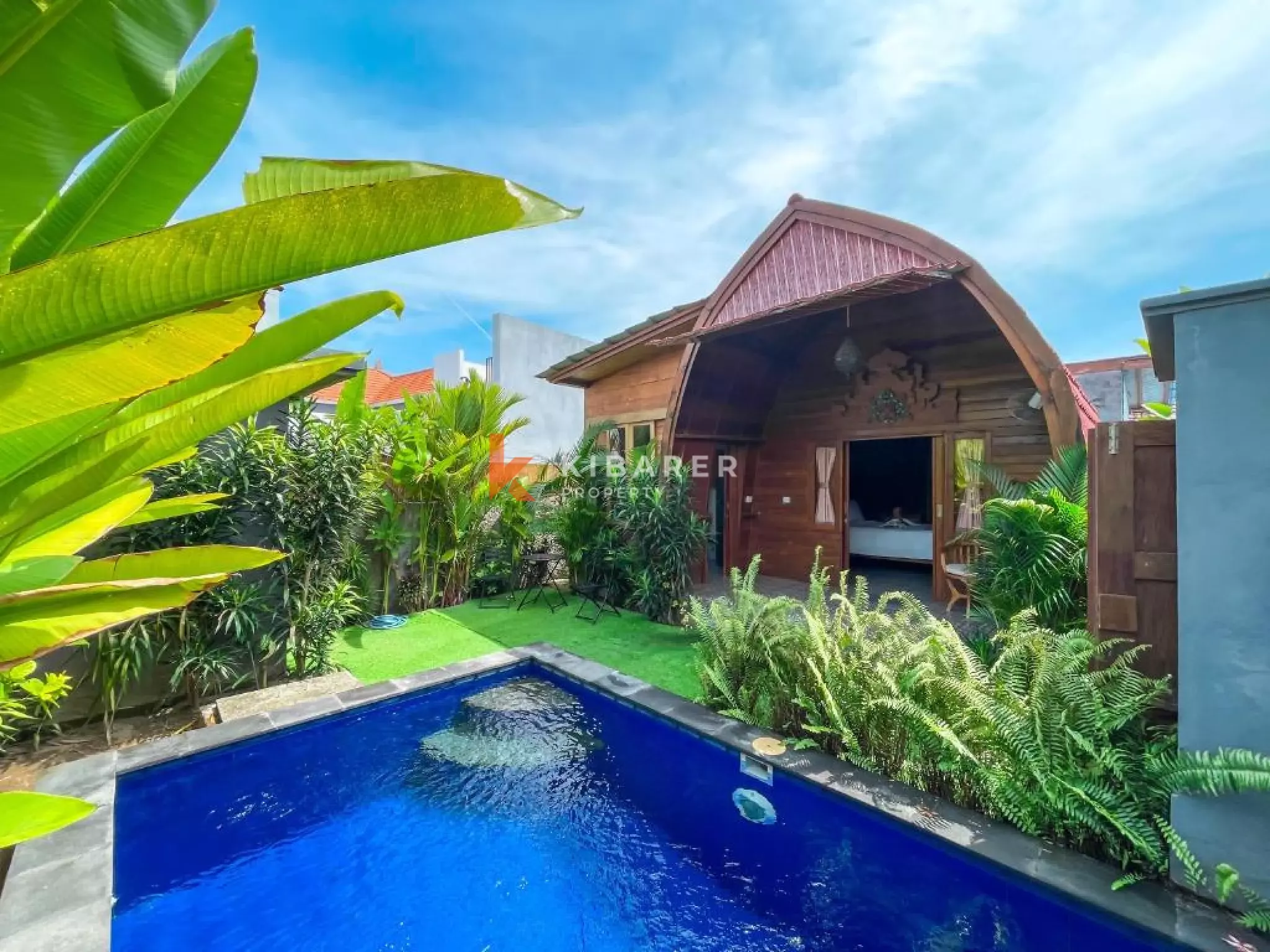 Beachside One Bedroom Wooden Villa in Bechside Sanur