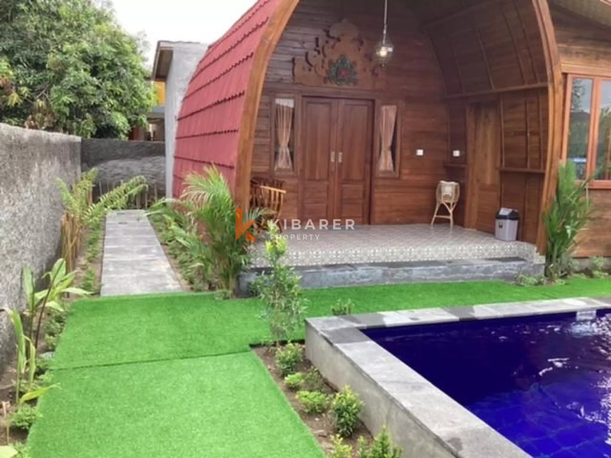 Beachside One Bedroom Wooden Villa in Bechside Sanur