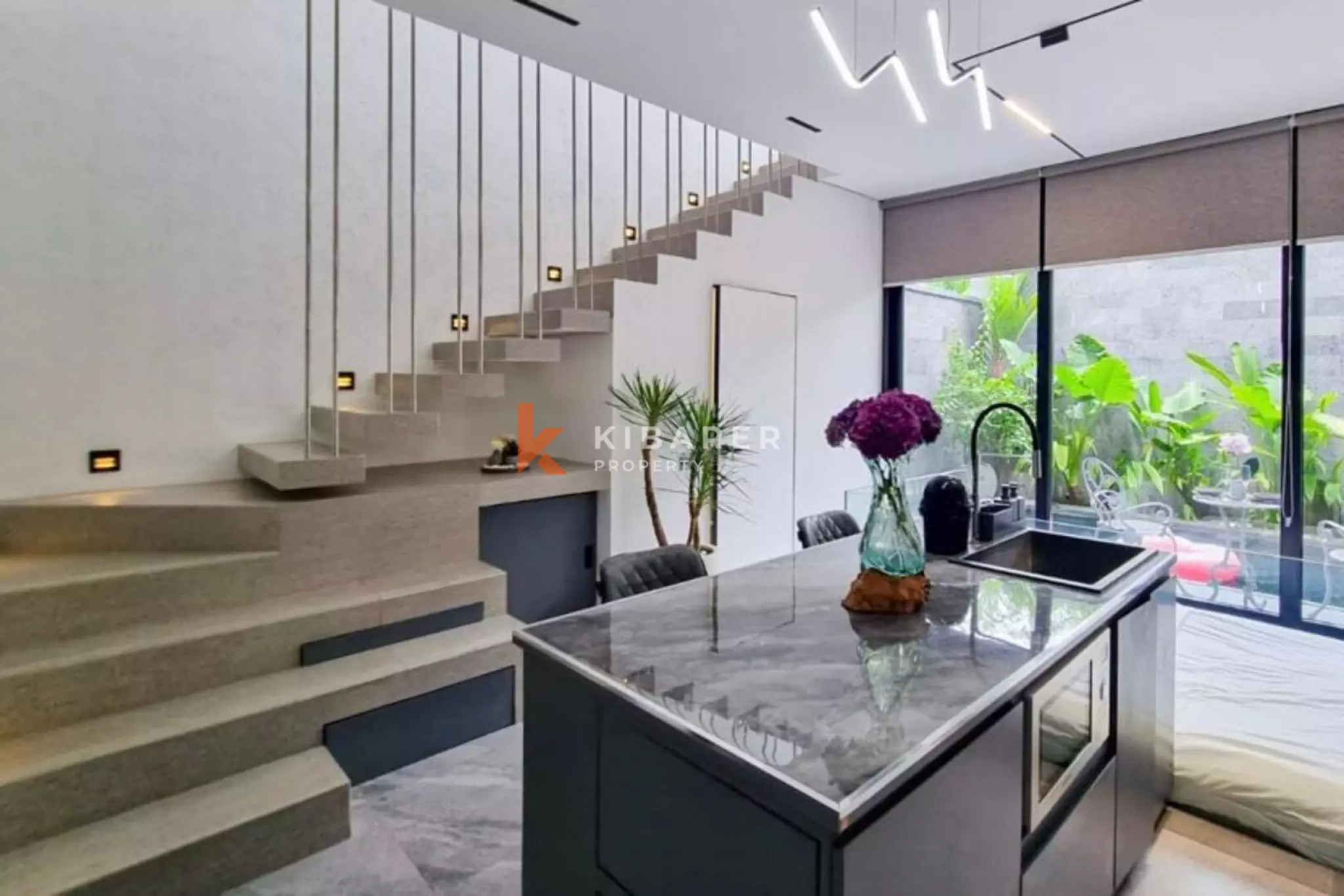 Villa Satu Kamar Tidur yang Dirancang dengan Cerdas untuk Kenyamanan Hidup di Umalas