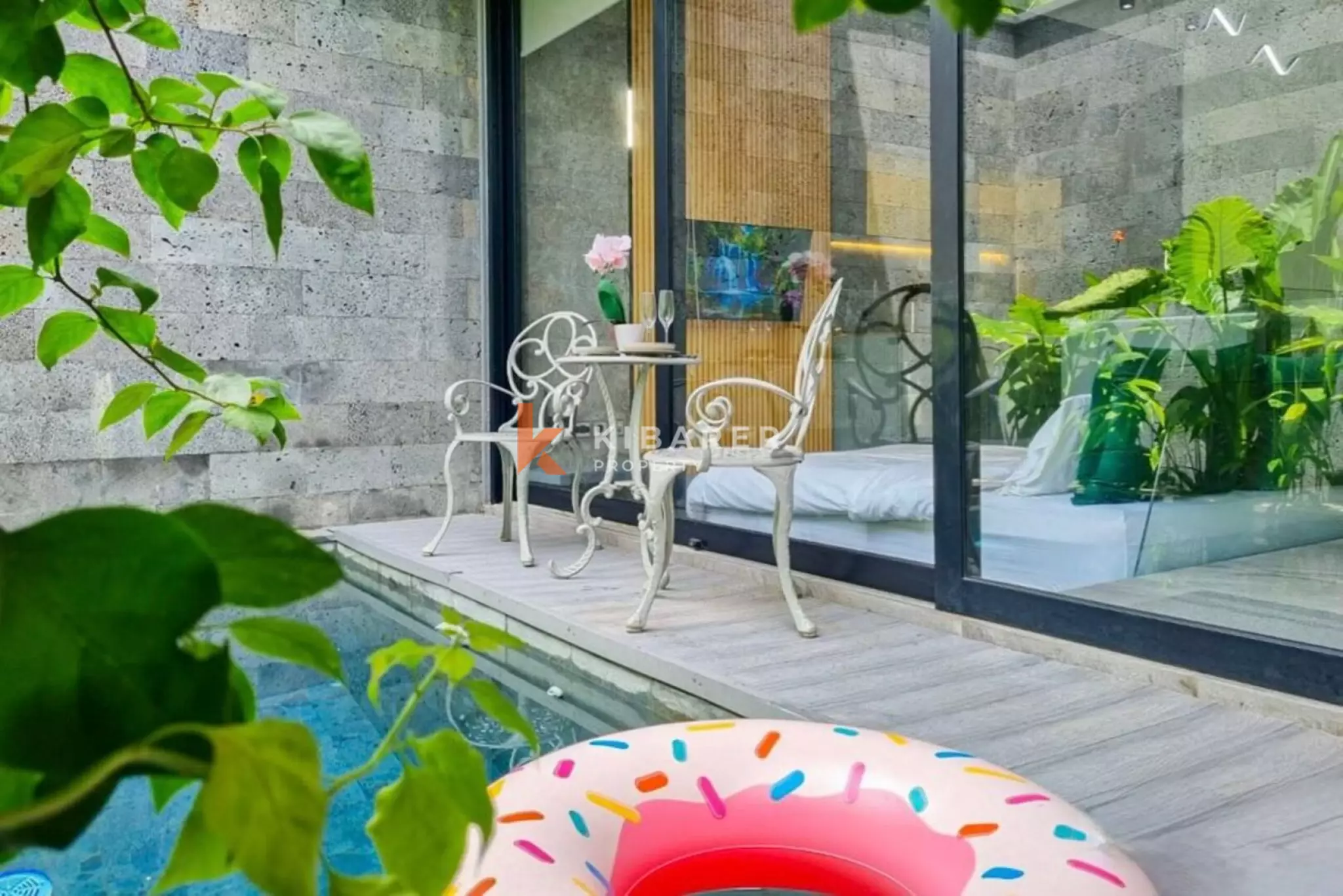 Villa Satu Kamar Tidur yang Dirancang dengan Cerdas untuk Kenyamanan Hidup di Umalas