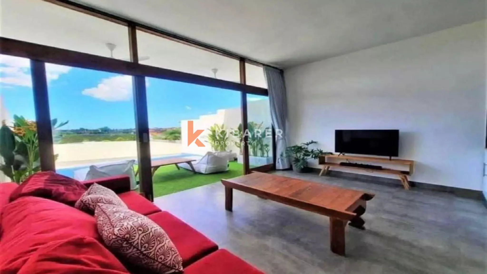 Cozy Comfort One-Bedroom Enclosed Livingroom Villa in Canggu Area