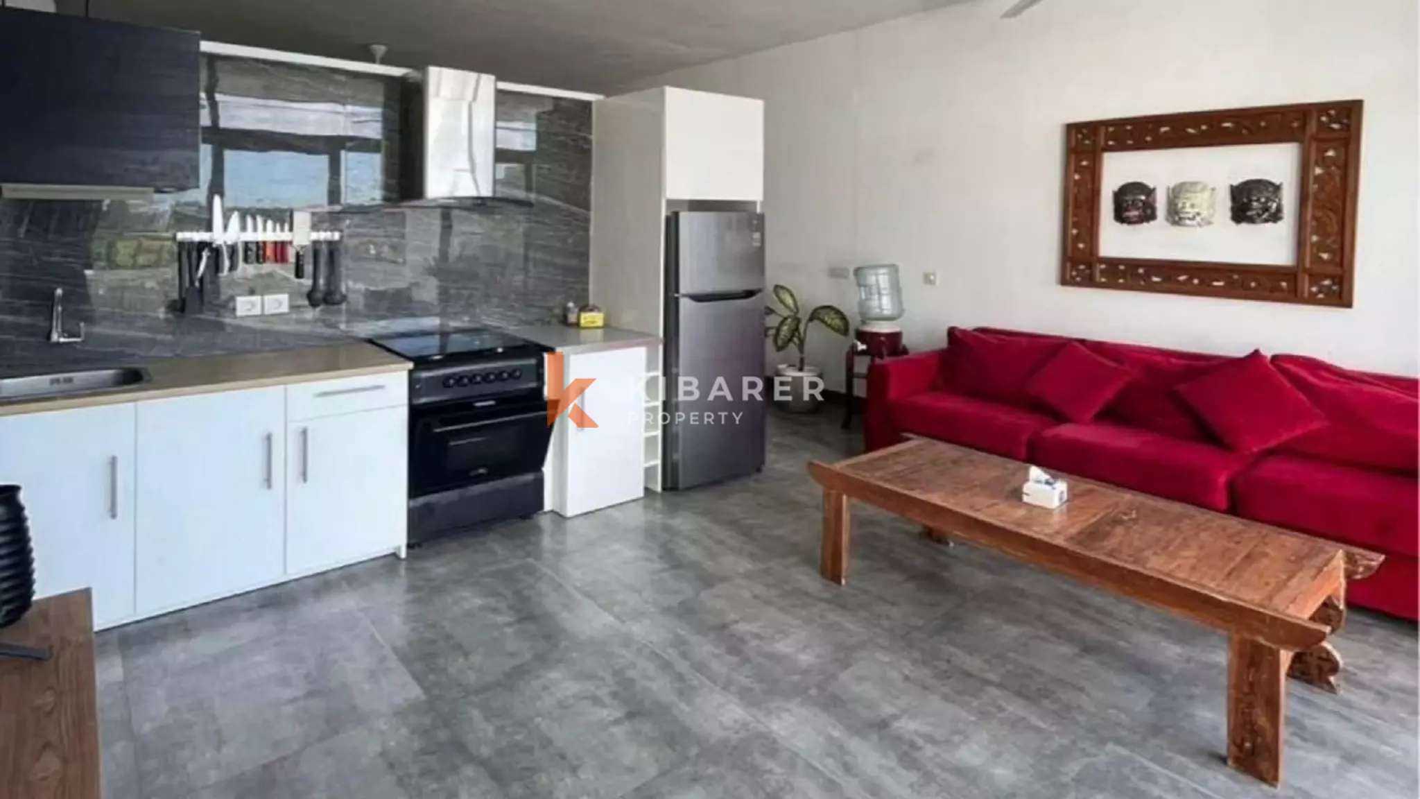 Cozy Comfort One-Bedroom Enclosed Livingroom Villa in Canggu Area