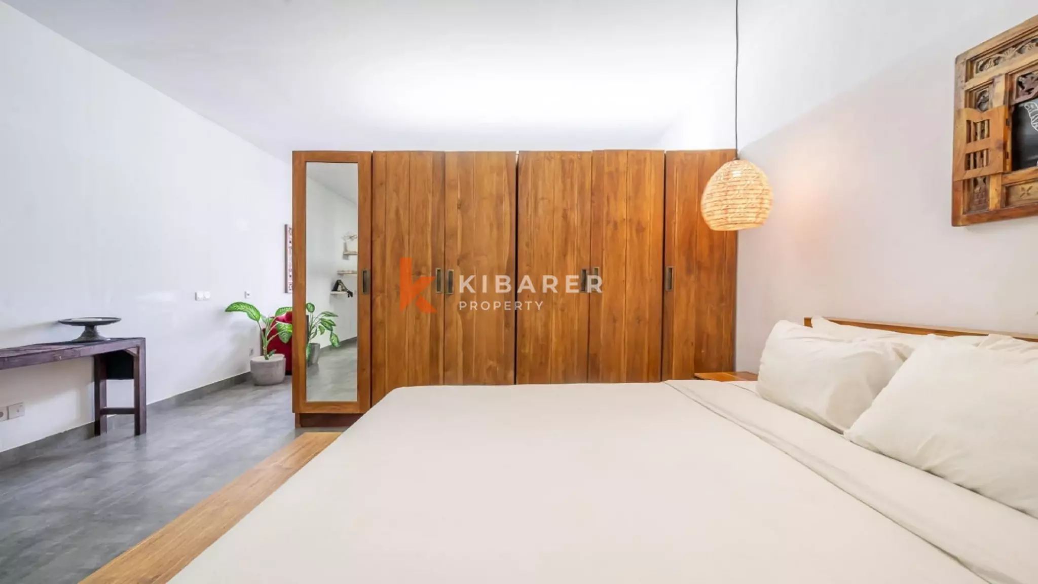 Cozy Comfort One-Bedroom Enclosed Livingroom Villa in Canggu Area