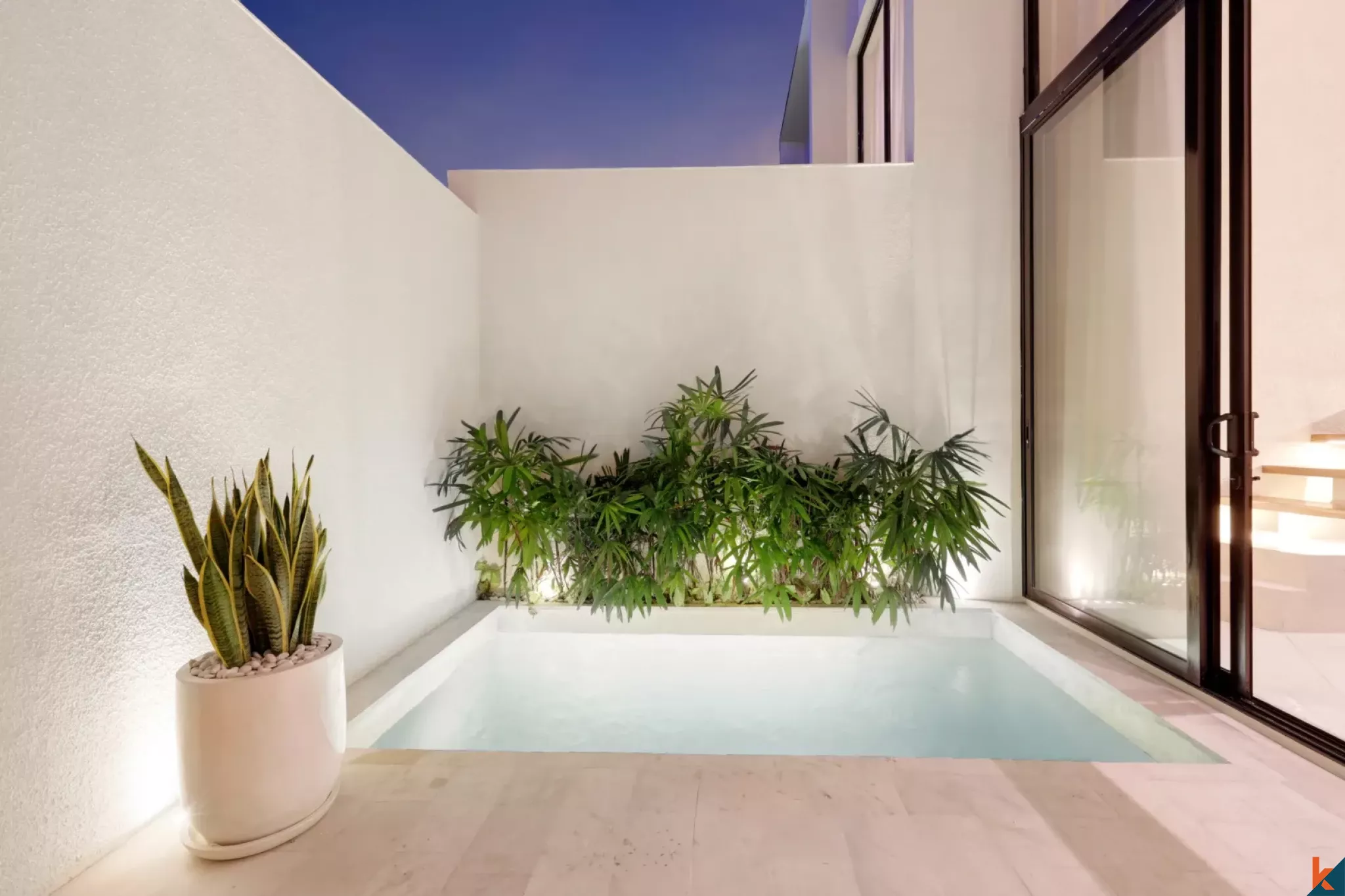 Modern two bedroom townhouse for lease in fashionable Berawa