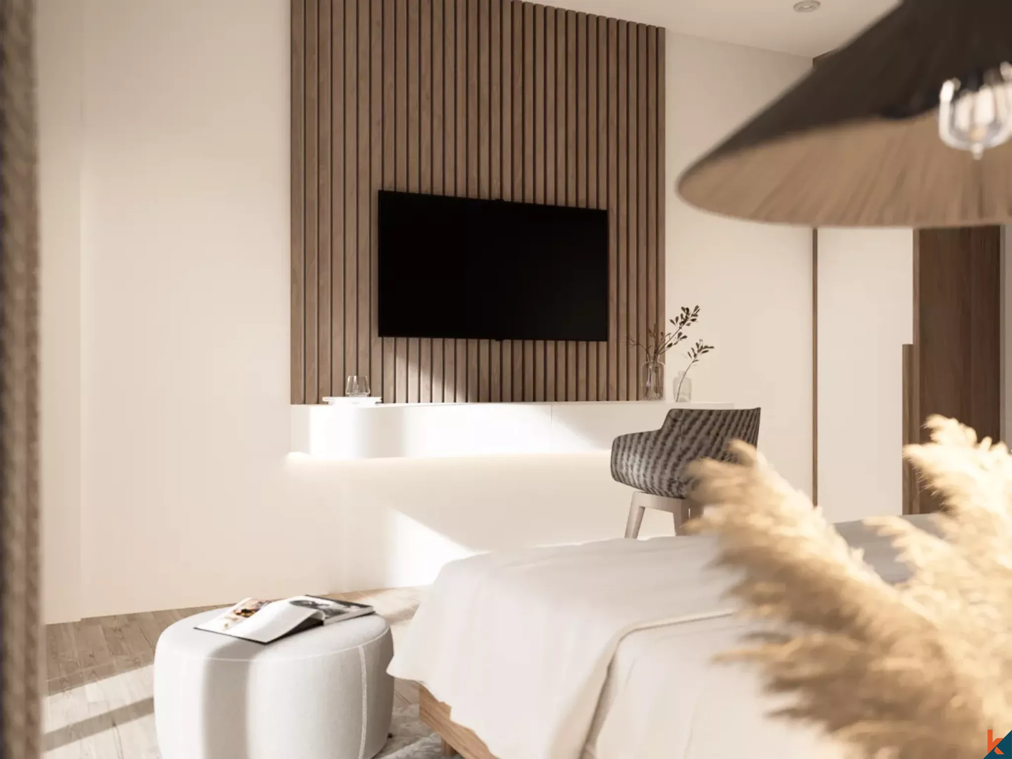 Rumah baru modern dengan empat kamar tidur di Batu Bolong