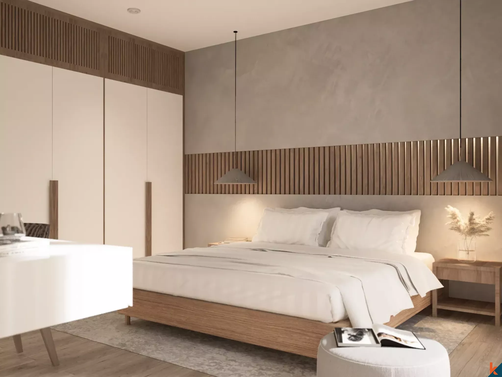 Rumah baru modern dengan empat kamar tidur di Batu Bolong