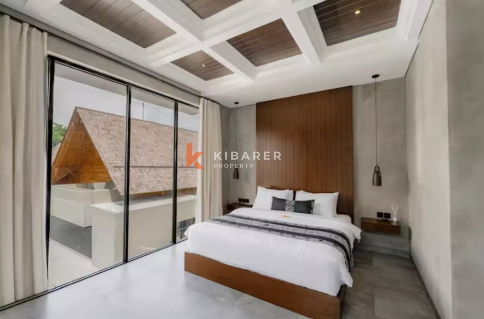 Stunning Modern Three Bedroom Villa with Sculptural Interiors in Umalas