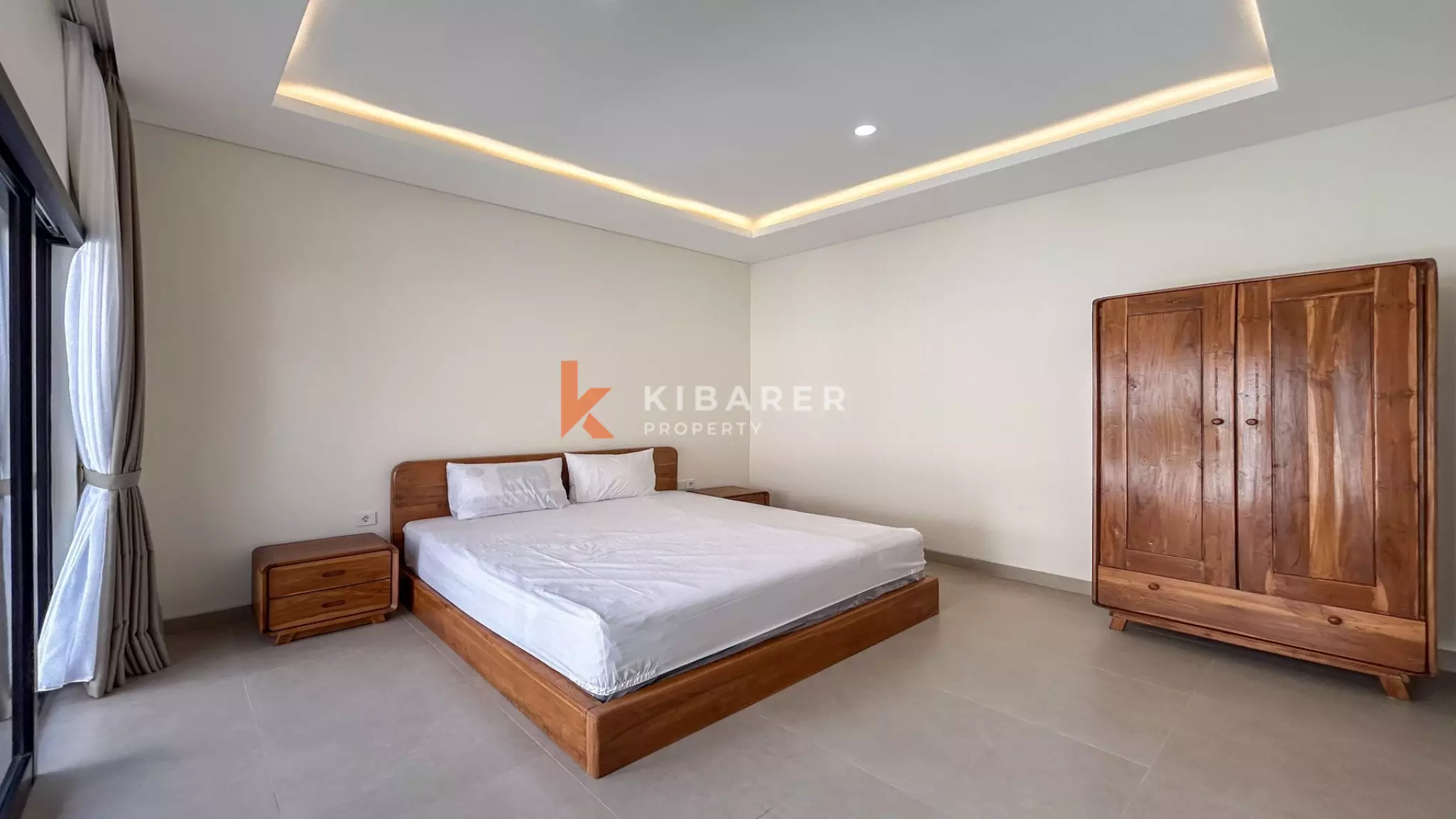 Villa tropicale de rêve avec piscine privée et deux chambres à Canggu