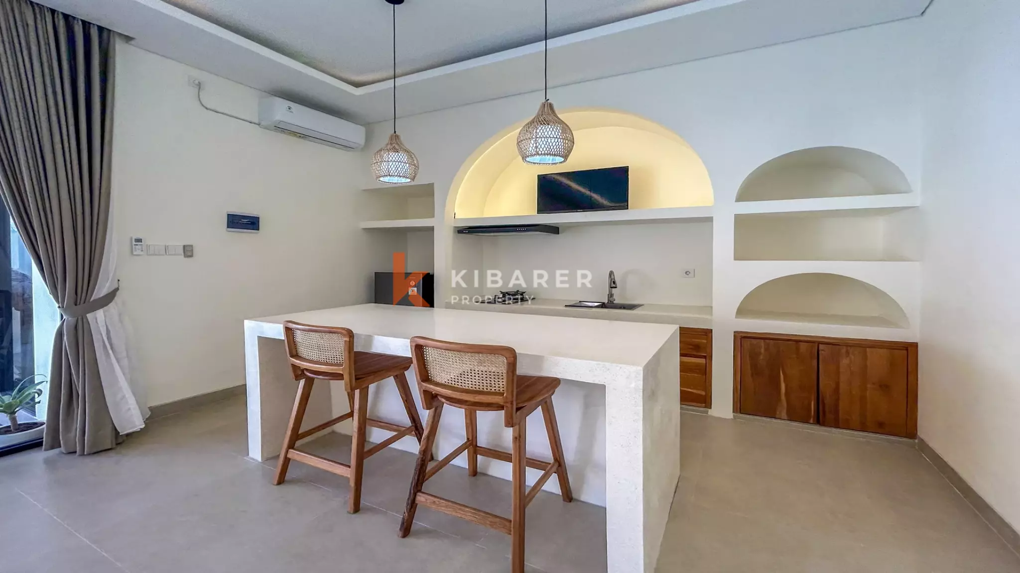 Villa tropicale de rêve avec piscine privée et deux chambres à Canggu