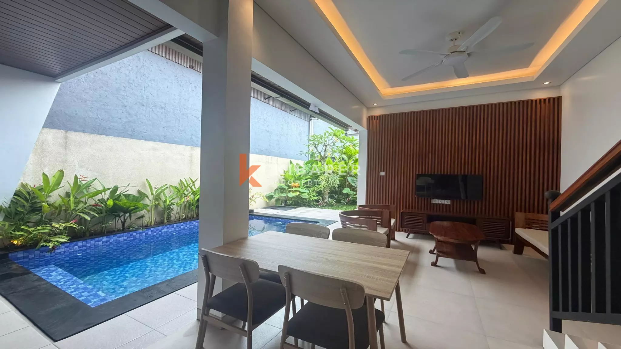 Minimalist Two-Bedrooms Private Villa Complex in Kerobokan