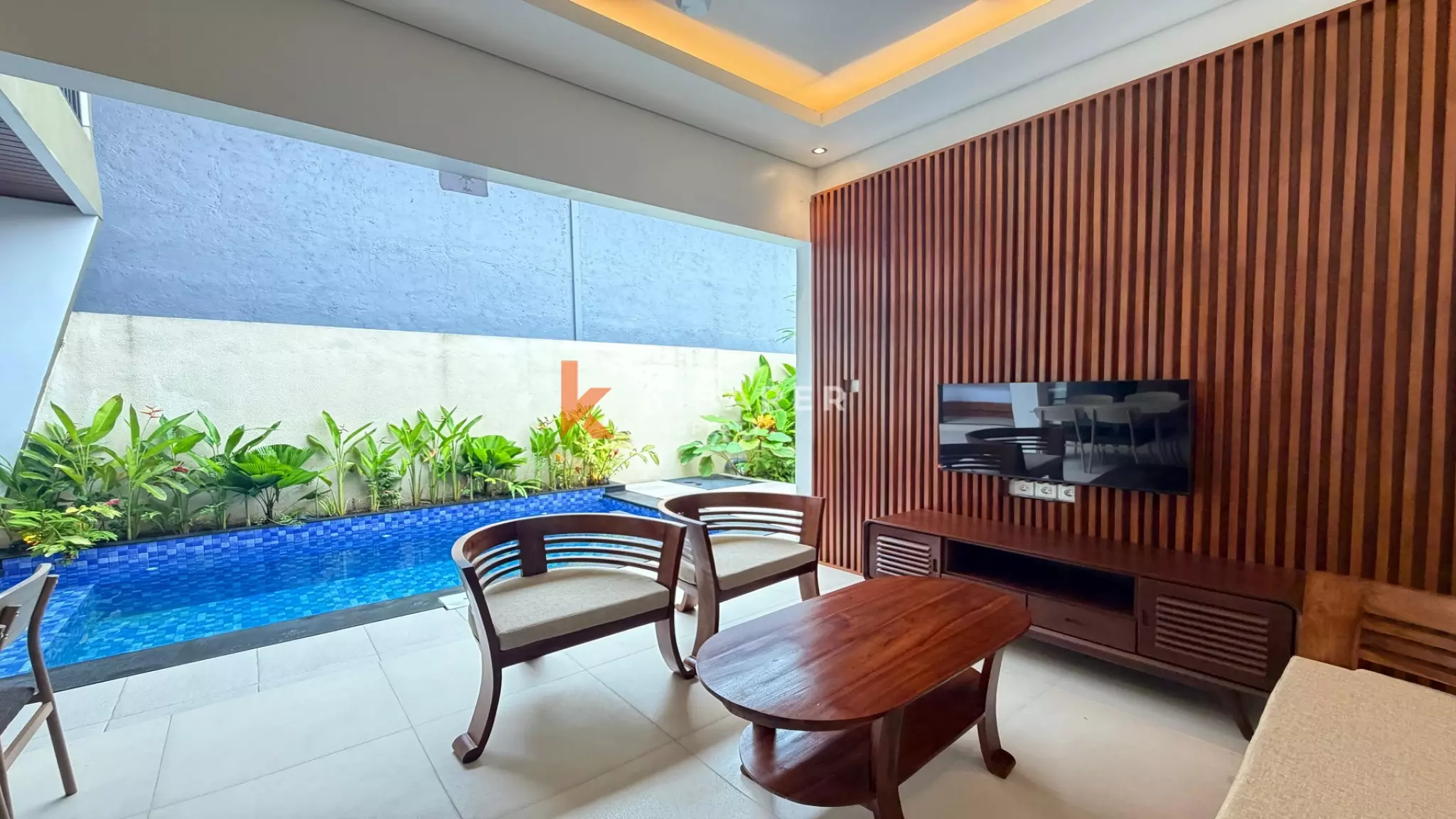 Minimalist Two-Bedrooms Private Villa Complex in Kerobokan