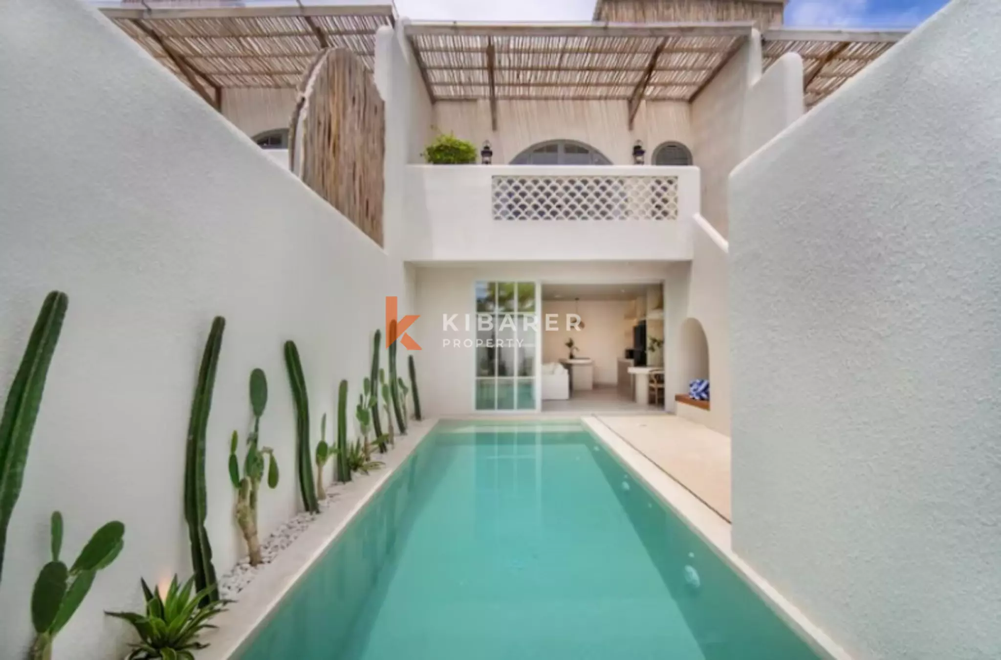 Chic Spanish Colonial Two Bedroom Villa in Trendy Canggu