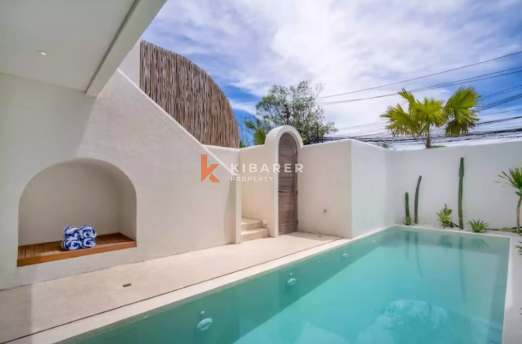 Chic Spanish Colonial Two Bedroom Villa in Trendy Canggu