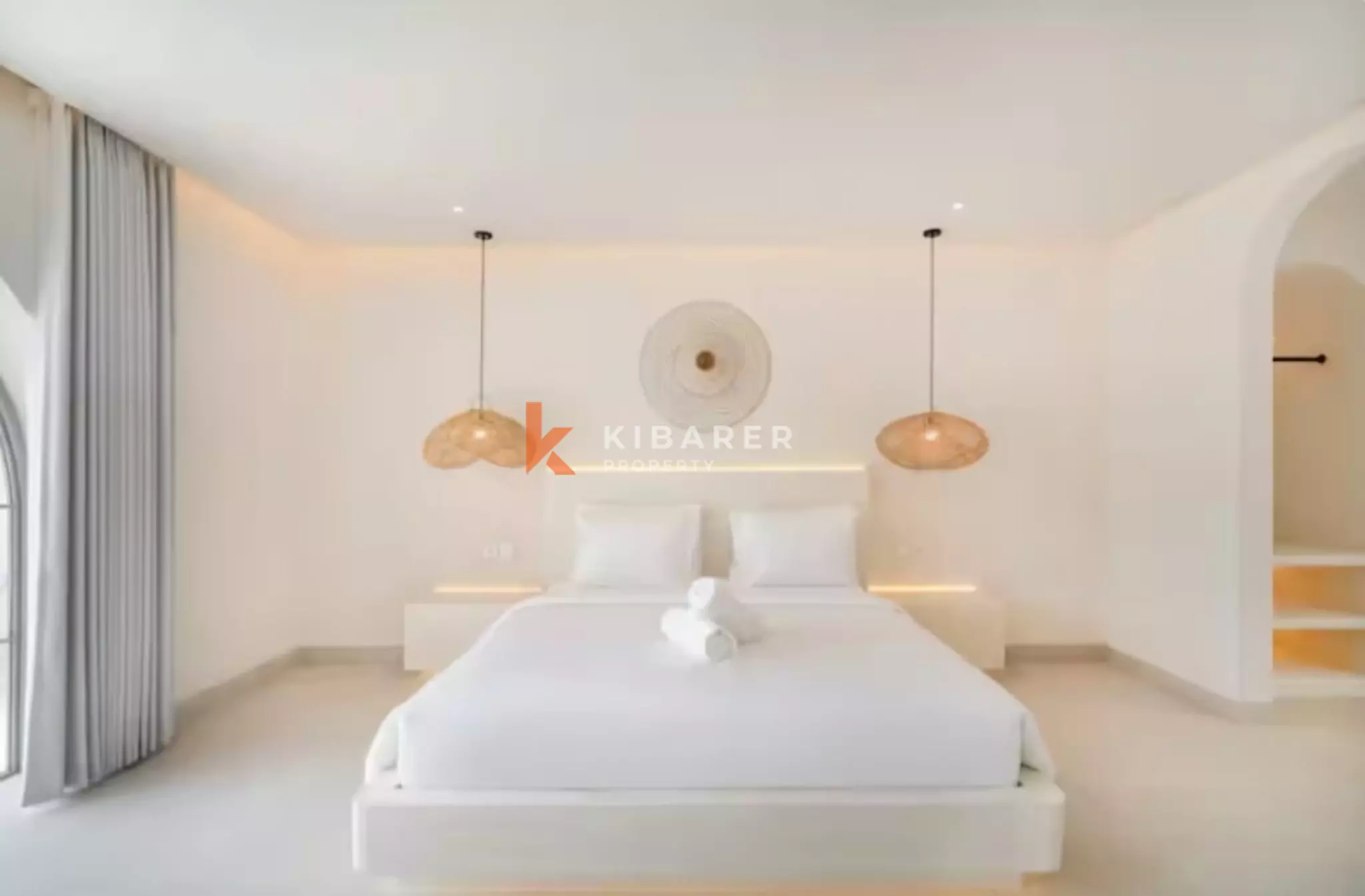 Chic Spanish Colonial Two Bedroom Villa in Trendy Canggu