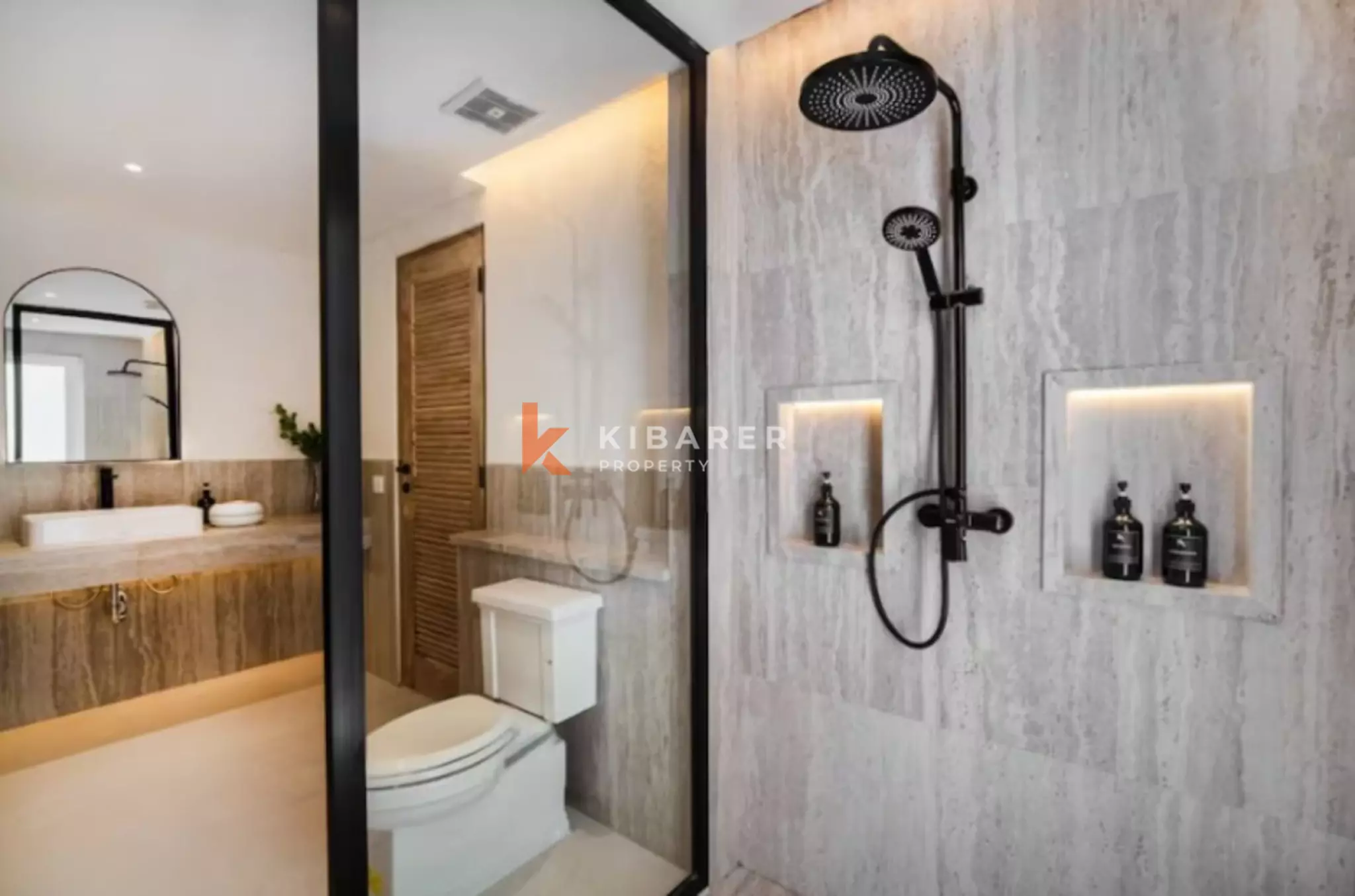Chic Spanish Colonial Two Bedroom Villa in Trendy Canggu