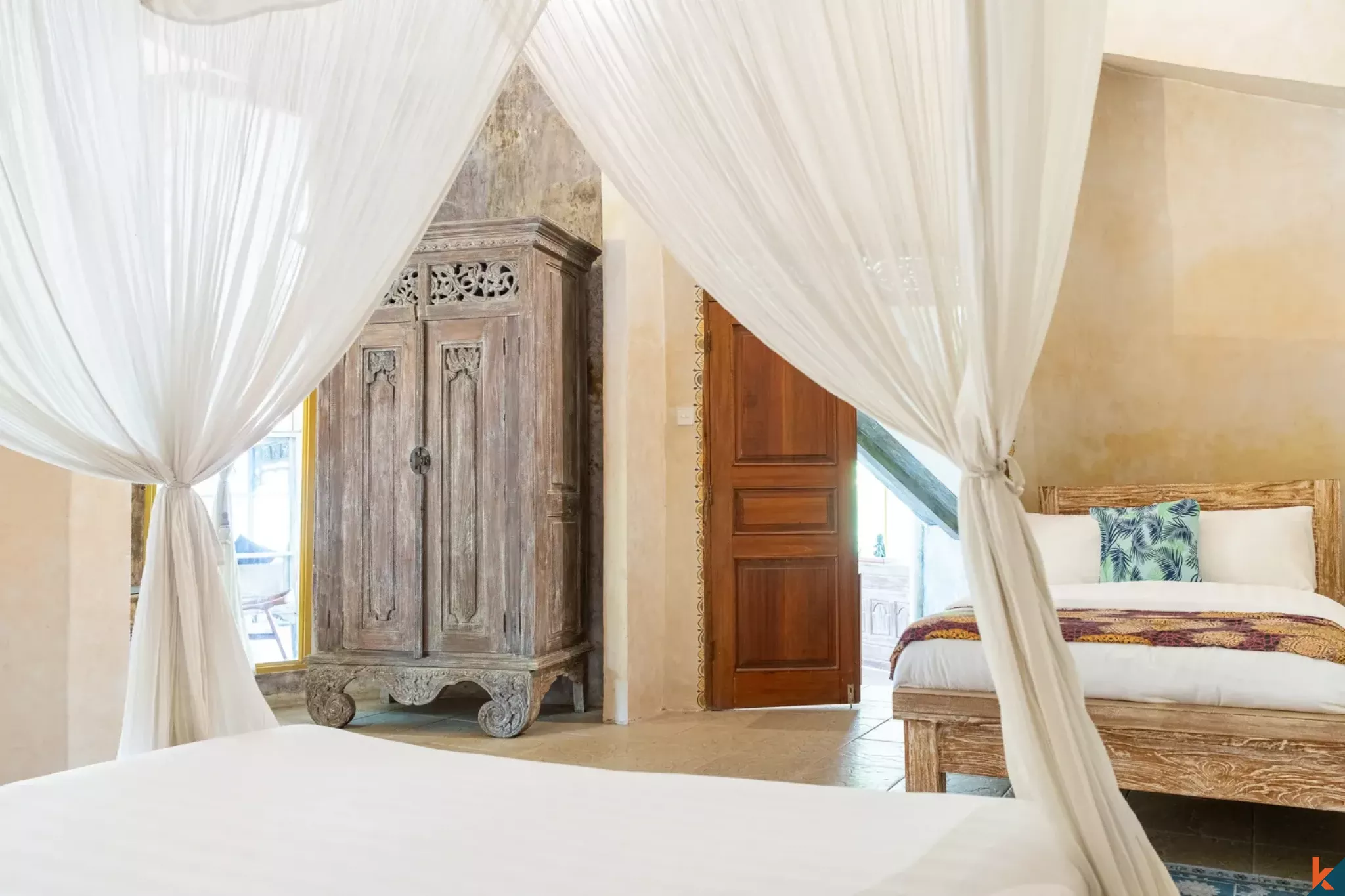 Properti Artistik dengan Hak Sewa Jangka Panjang Tiga Kamar Tidur di Ubud