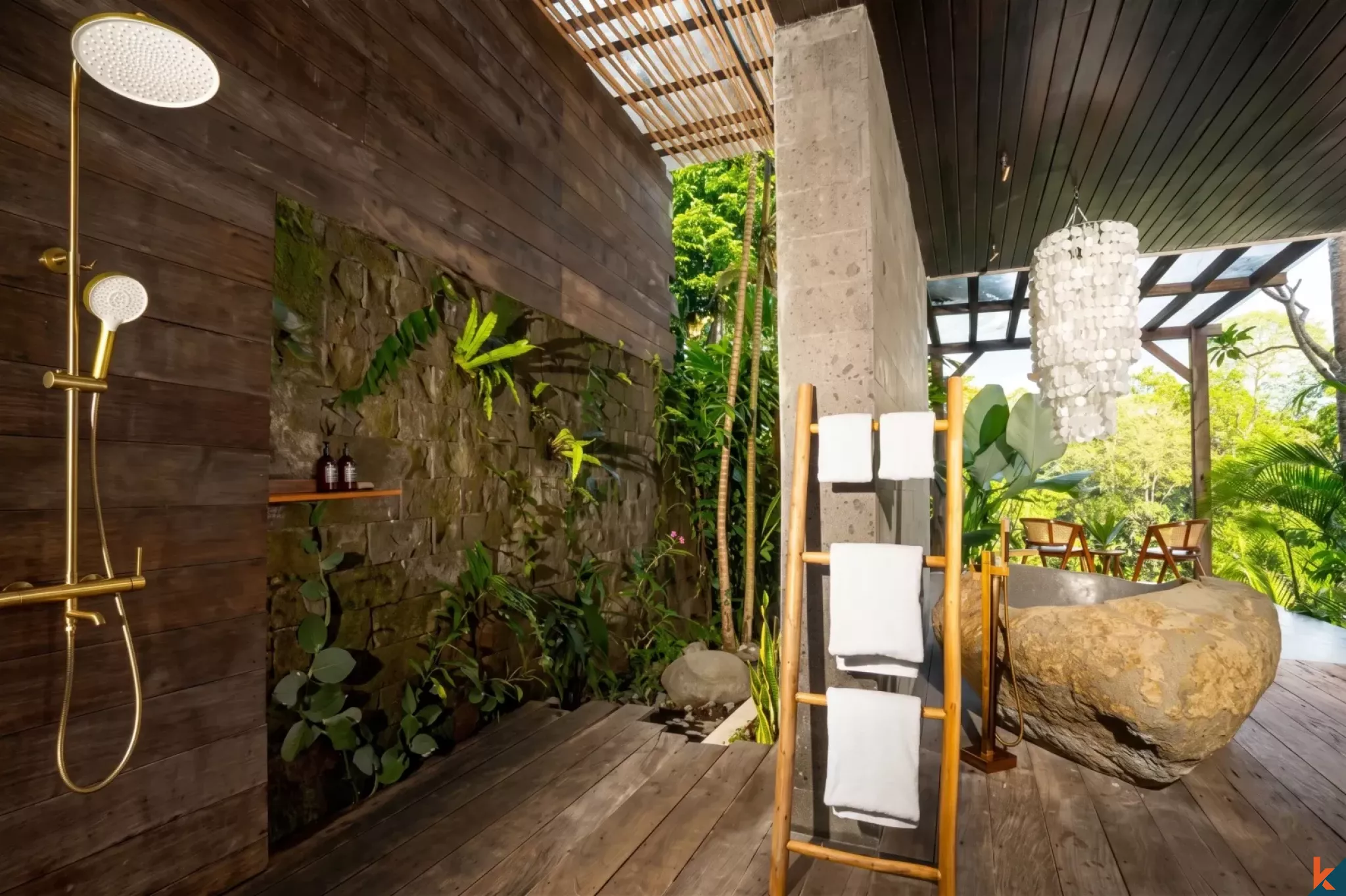 Rare Eight-Bedroom Retreat Estate with Jungle Sunset Views for Lease in Ubud